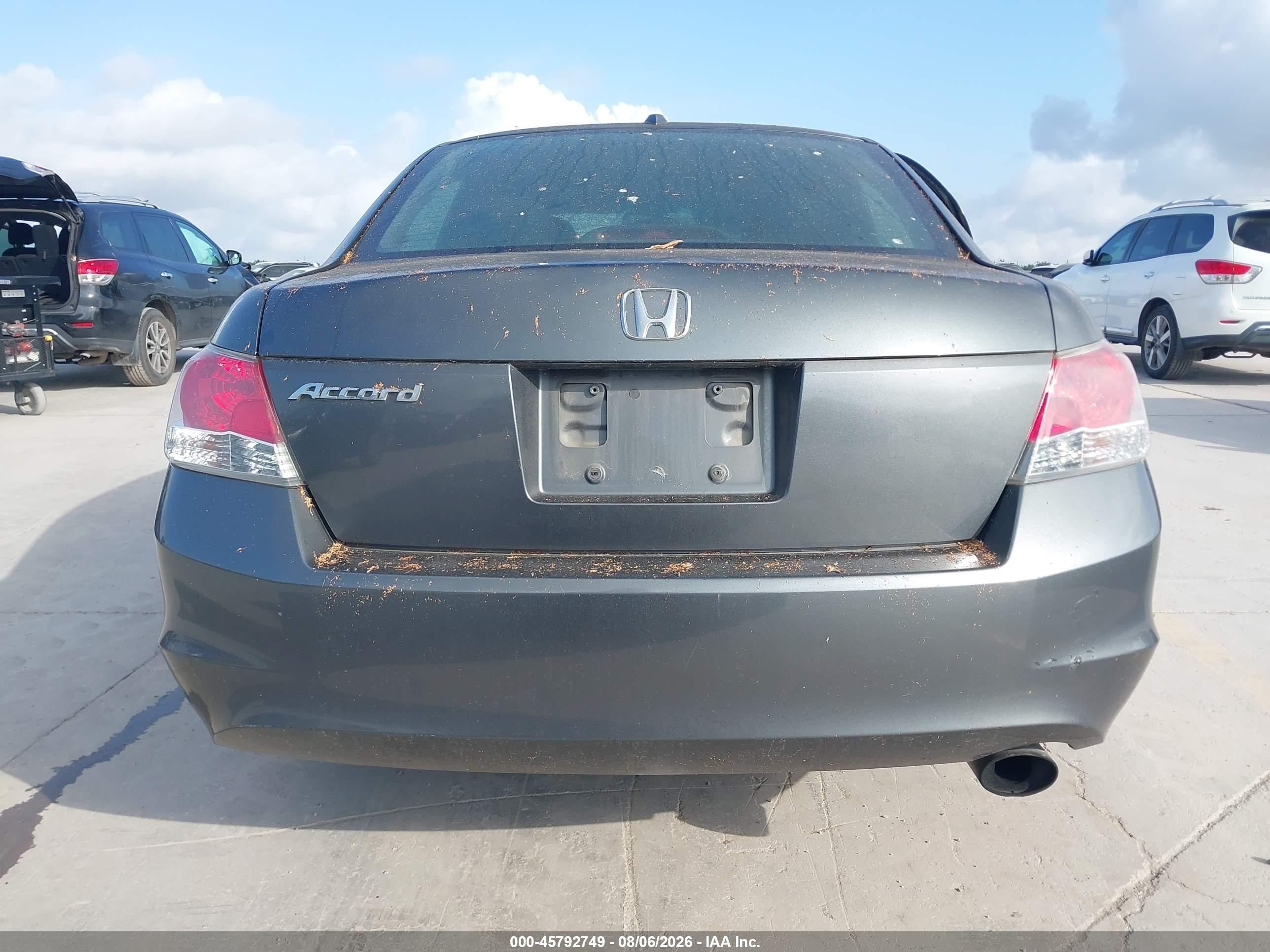 2010 Honda Accord 2.4 Ex-l Серый vin: 1HGCP2F81AA048282