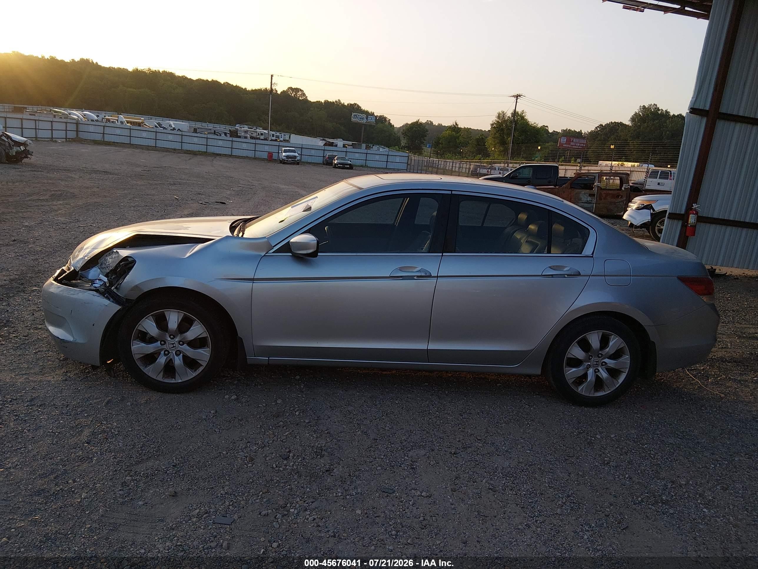 2010 Honda Accord 2.4 Ex-l Серебряный vin: 1HGCP2F81AA063221