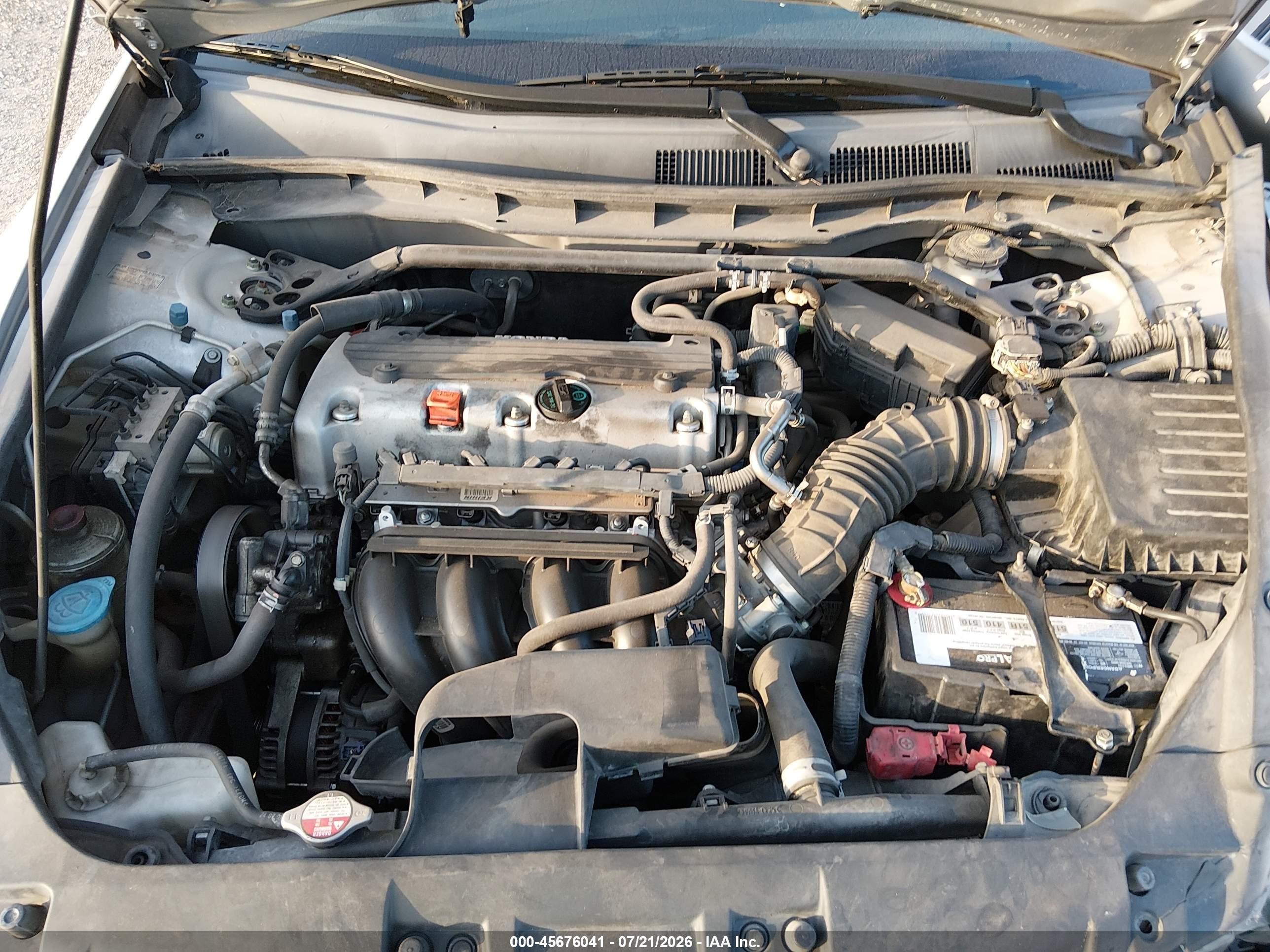 2010 Honda Accord 2.4 Ex-l Серебряный vin: 1HGCP2F81AA063221