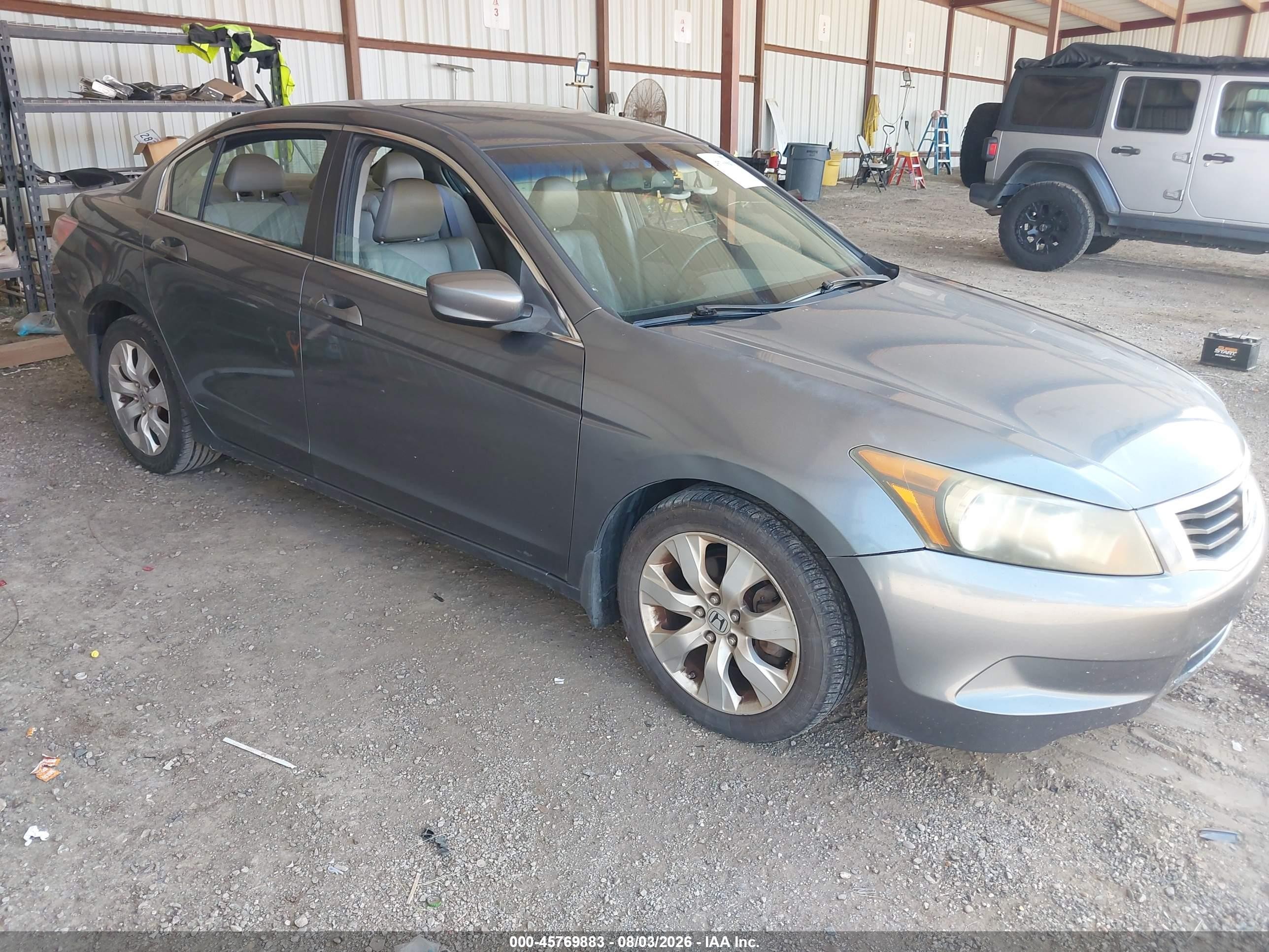 2010 Honda Accord 2.4 Ex-l Серый vin: 1HGCP2F81AA067706
