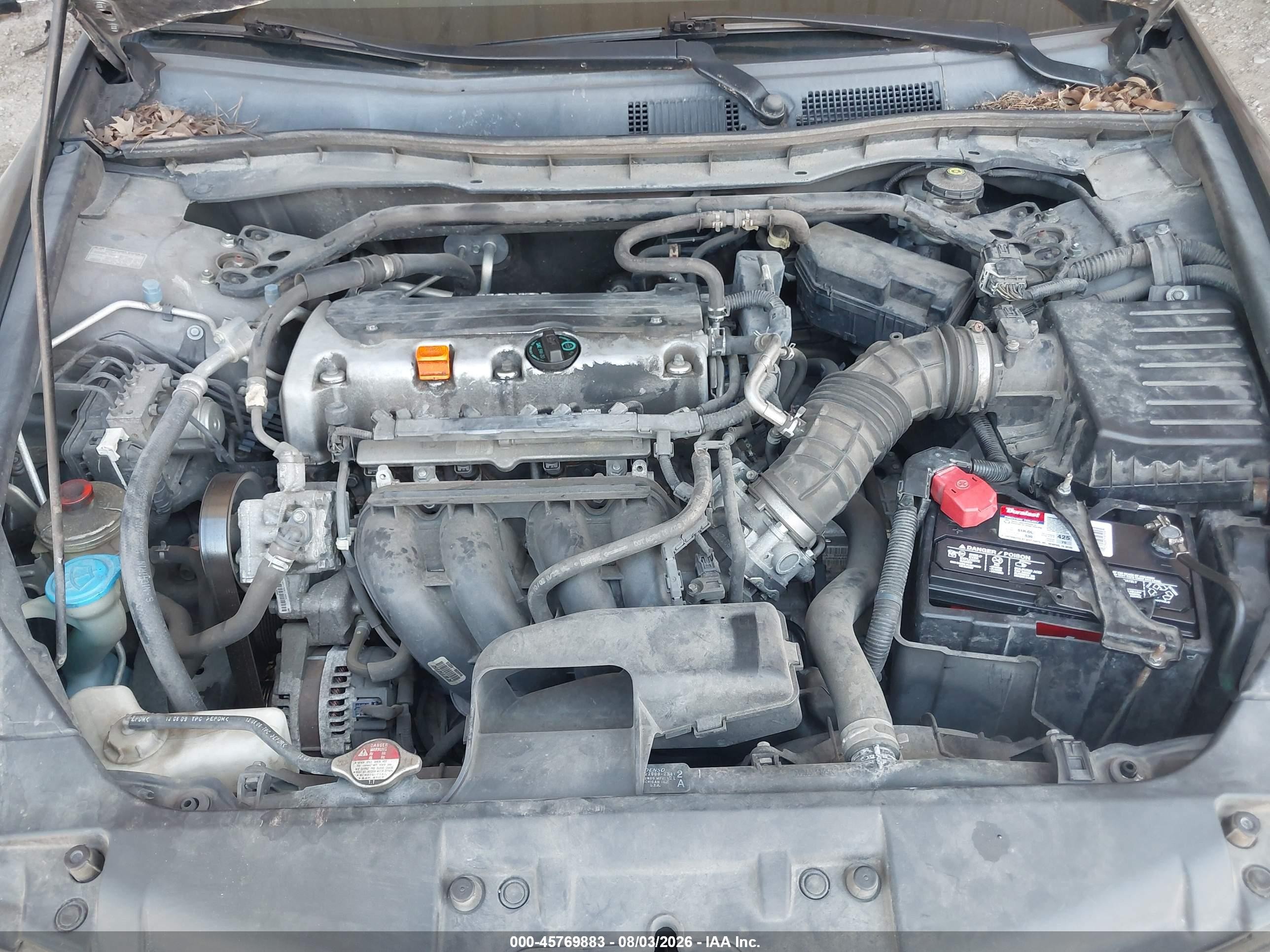 2010 Honda Accord 2.4 Ex-l Серый vin: 1HGCP2F81AA067706