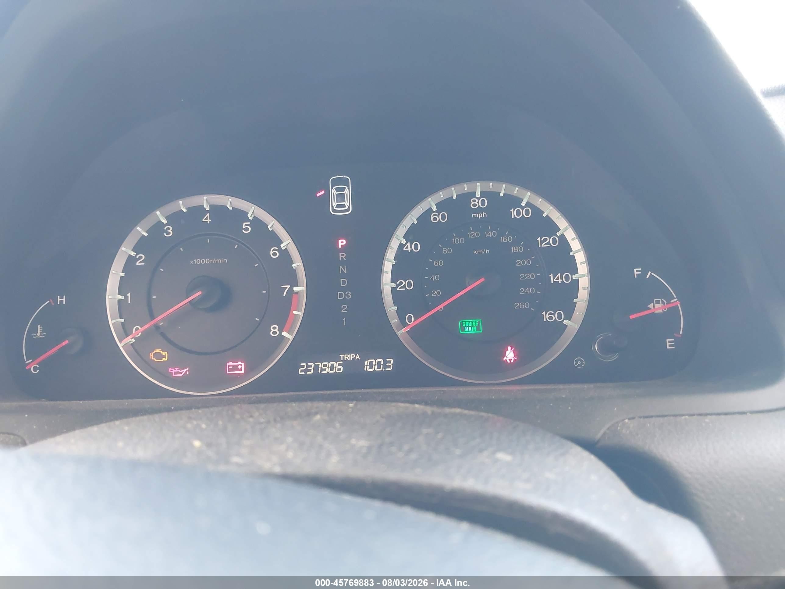 2010 Honda Accord 2.4 Ex-l Серый vin: 1HGCP2F81AA067706