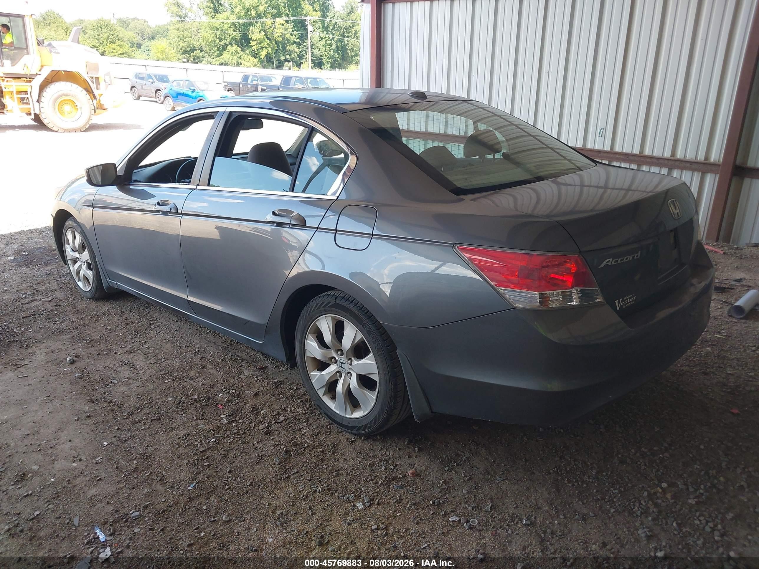2010 Honda Accord 2.4 Ex-l Серый vin: 1HGCP2F81AA067706