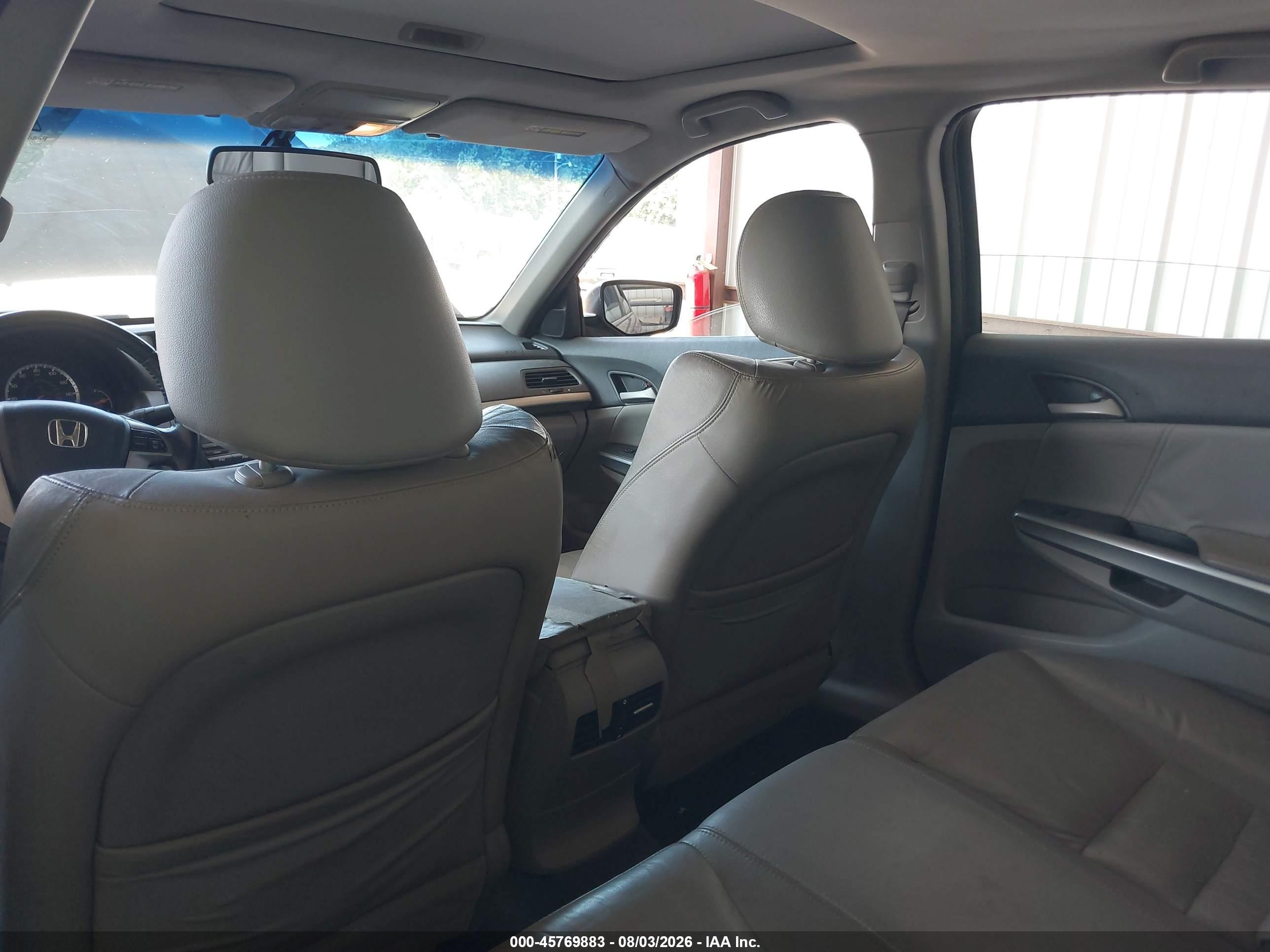 2010 Honda Accord 2.4 Ex-l Серый vin: 1HGCP2F81AA067706