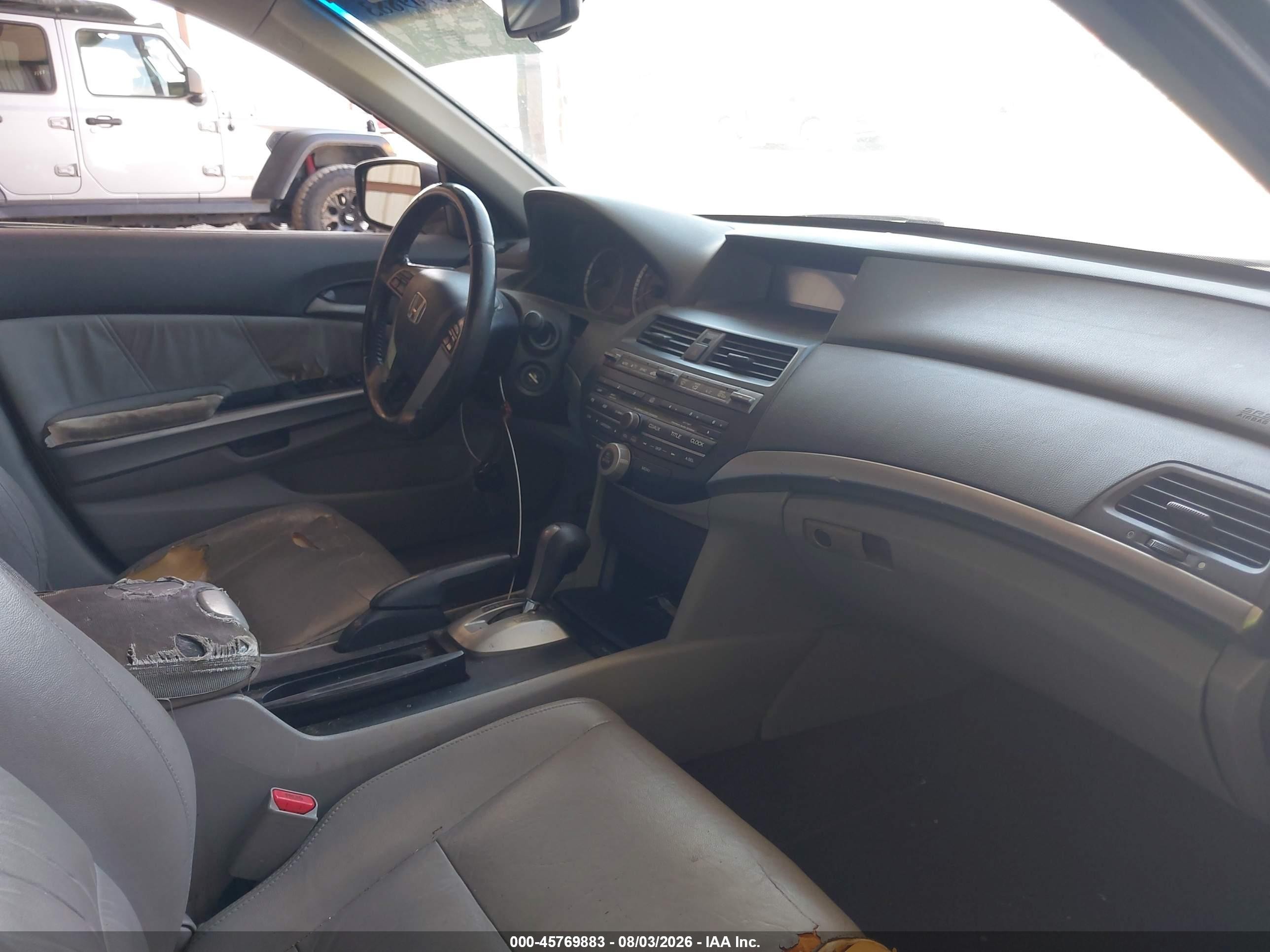 2010 Honda Accord 2.4 Ex-l Серый vin: 1HGCP2F81AA067706