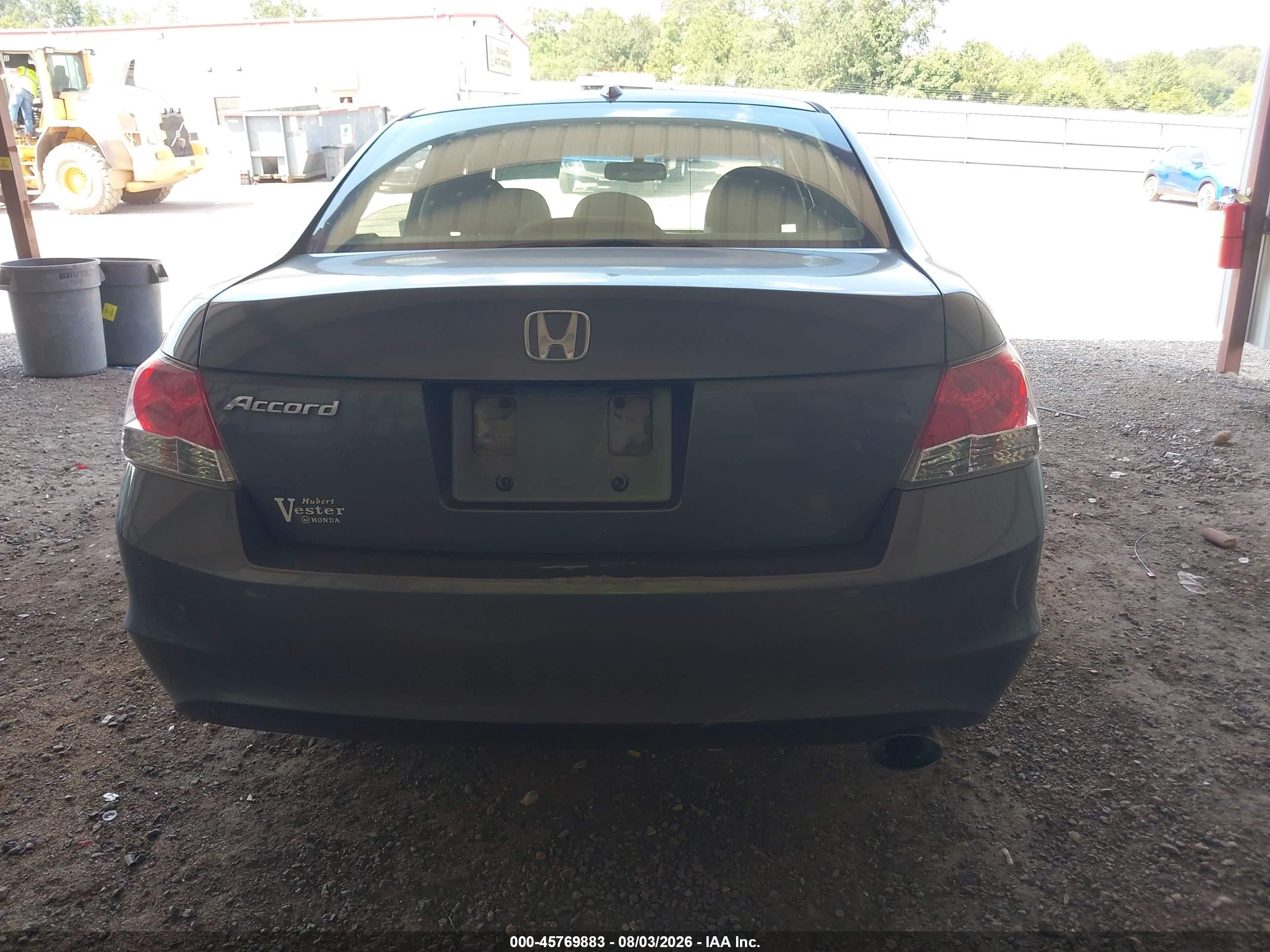 2010 Honda Accord 2.4 Ex-l Серый vin: 1HGCP2F81AA067706