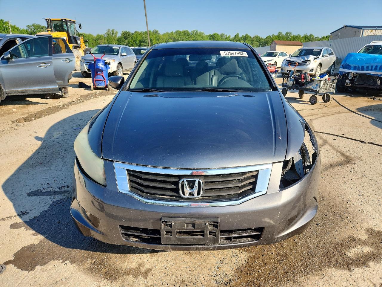 2010 Honda Accord Exl Gray vin: 1HGCP2F81AA077054
