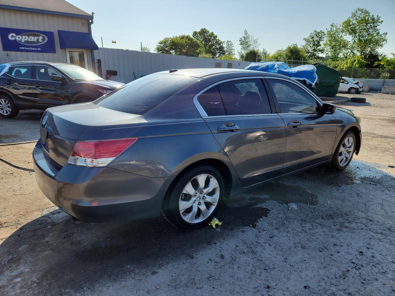 2010 Honda Accord Exl Gray vin: 1HGCP2F81AA077054