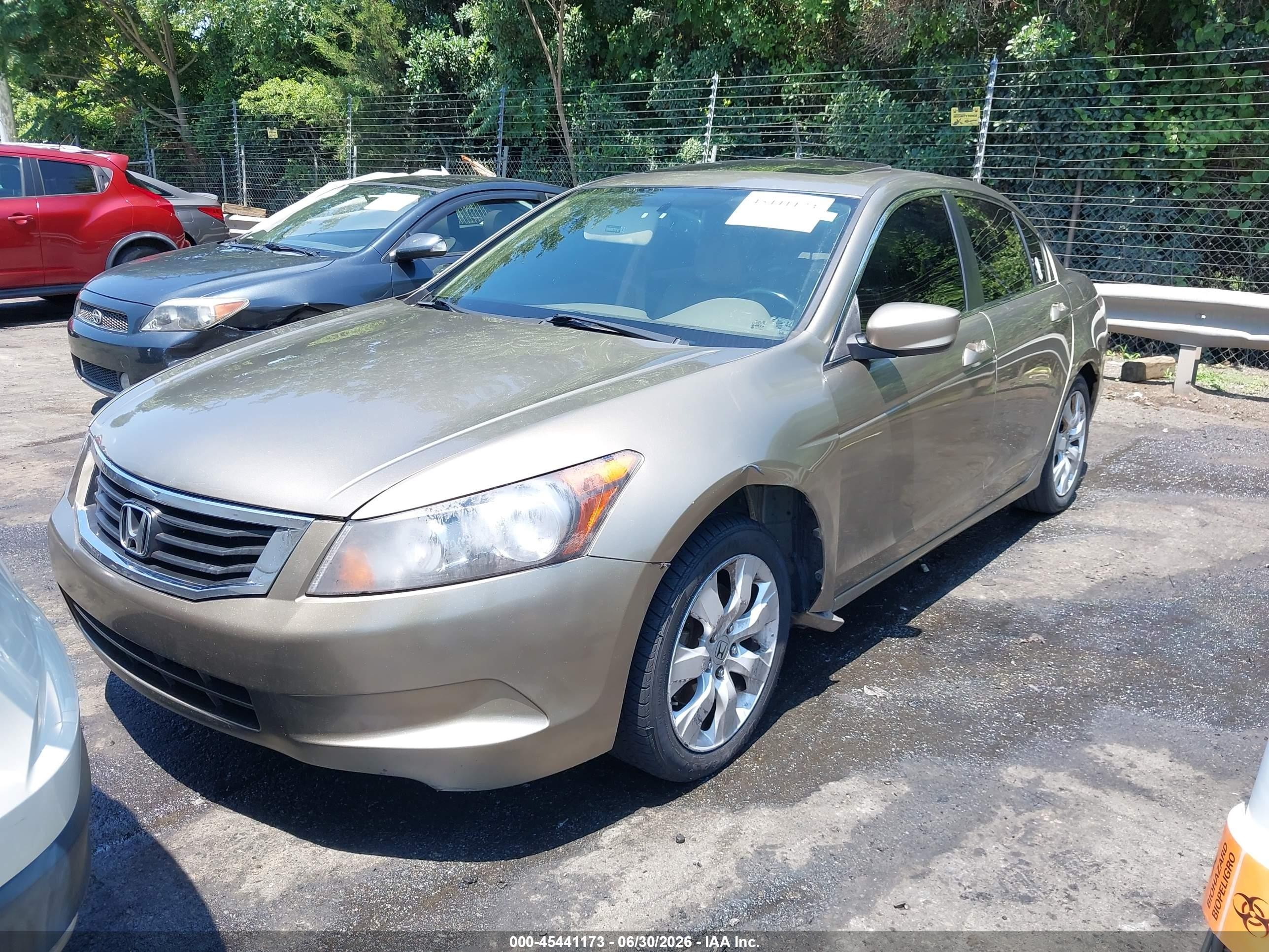 2010 Honda Accord 2.4 Ex-l Gold vin: 1HGCP2F81AA101157
