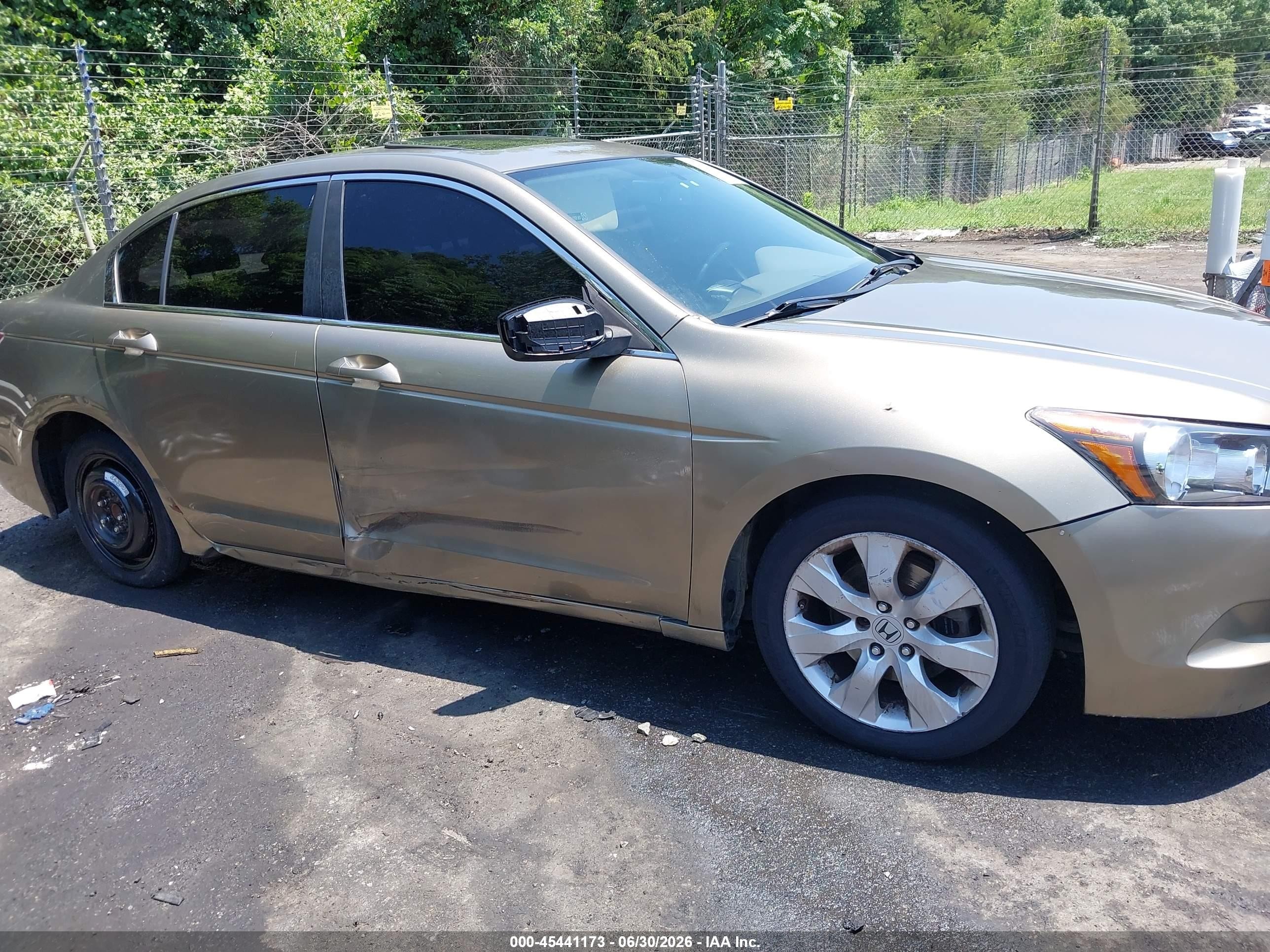 2010 Honda Accord 2.4 Ex-l Gold vin: 1HGCP2F81AA101157