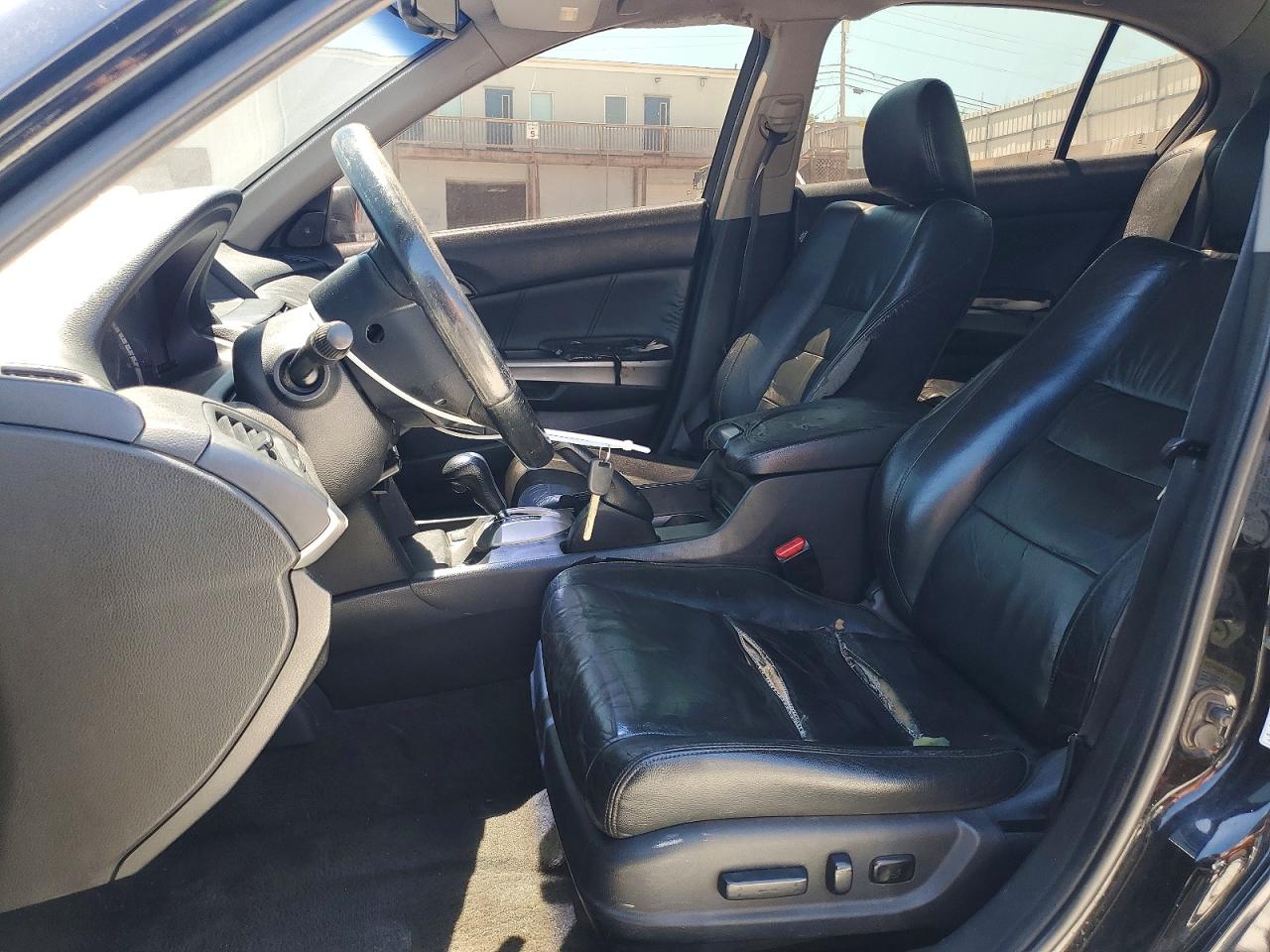 2010 Honda Accord Exl Black vin: 1HGCP2F81AA116533