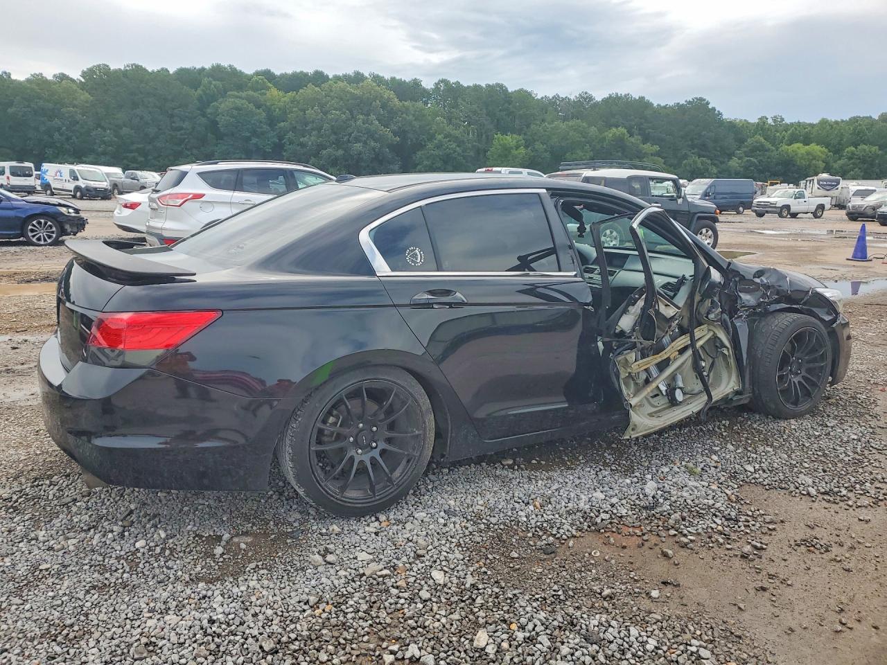 2010 Honda Accord Exl Black vin: 1HGCP2F81AA119240