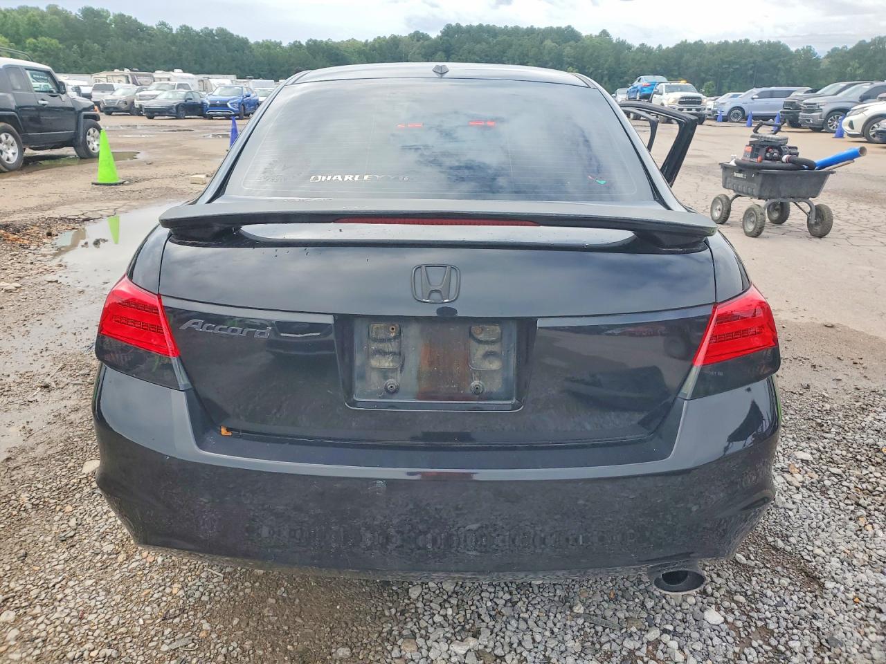 2010 Honda Accord Exl Black vin: 1HGCP2F81AA119240
