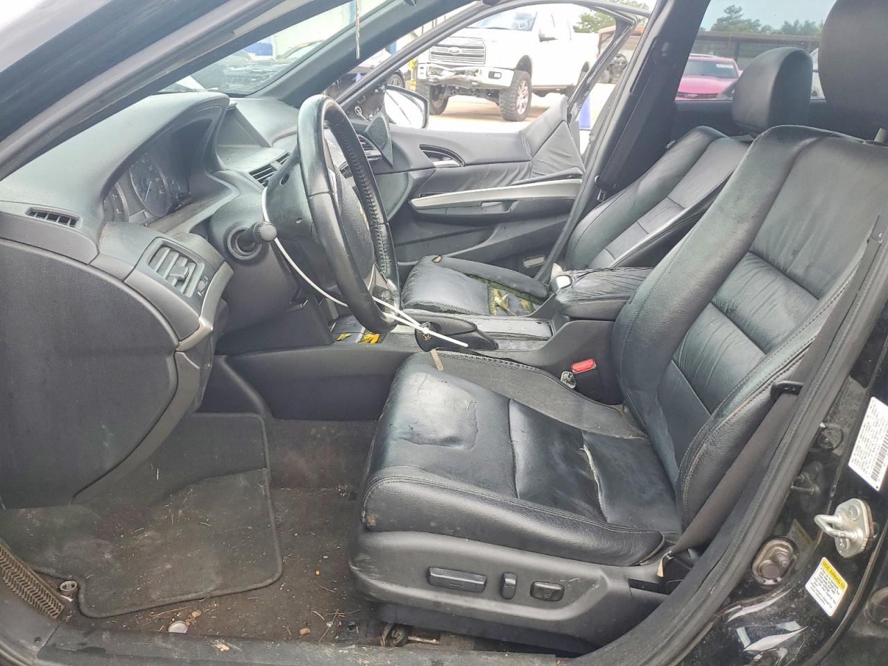2010 Honda Accord Exl Black vin: 1HGCP2F81AA119240