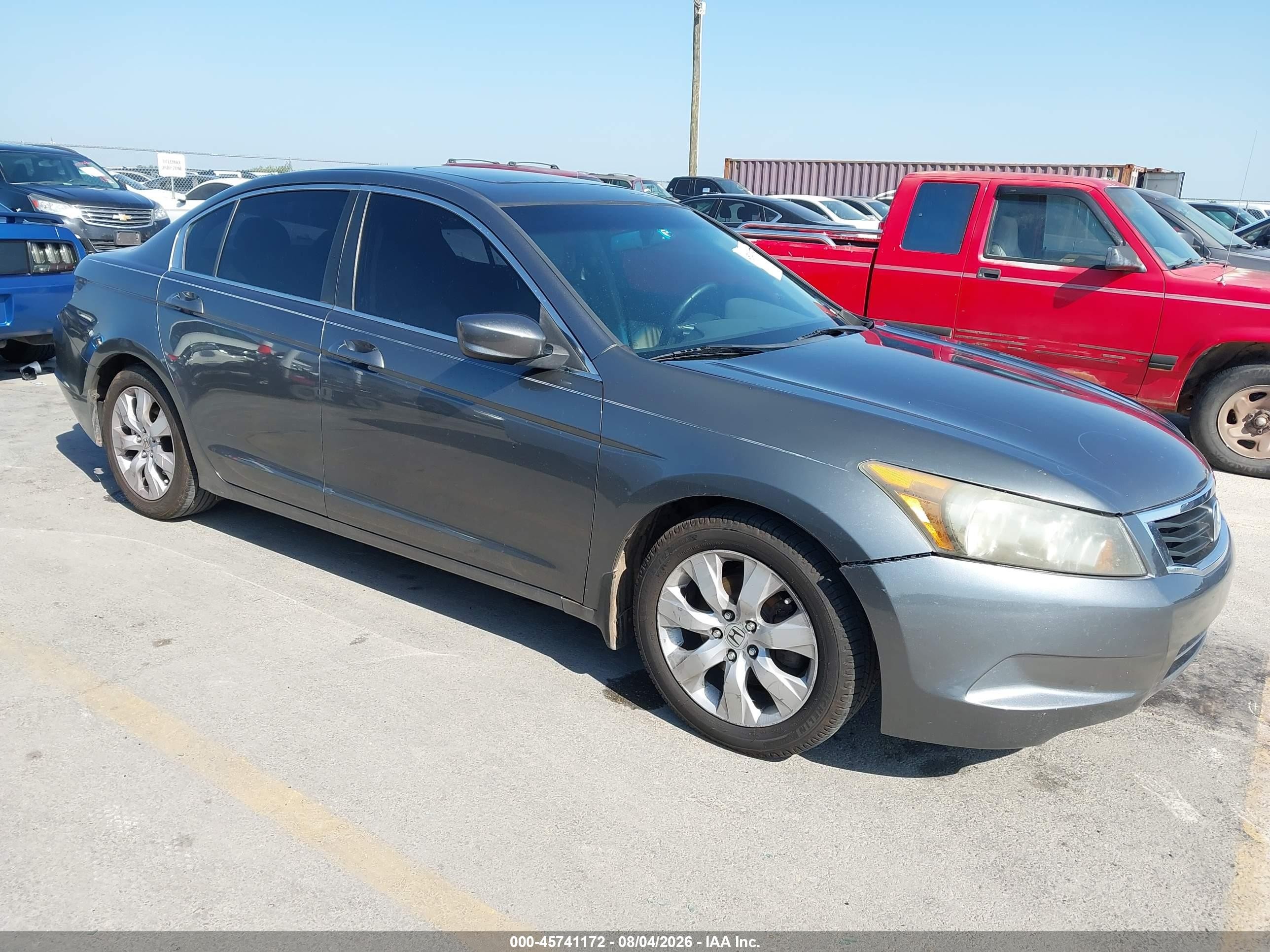 2010 Honda Accord 2.4 Ex-l Gray vin: 1HGCP2F81AA148561