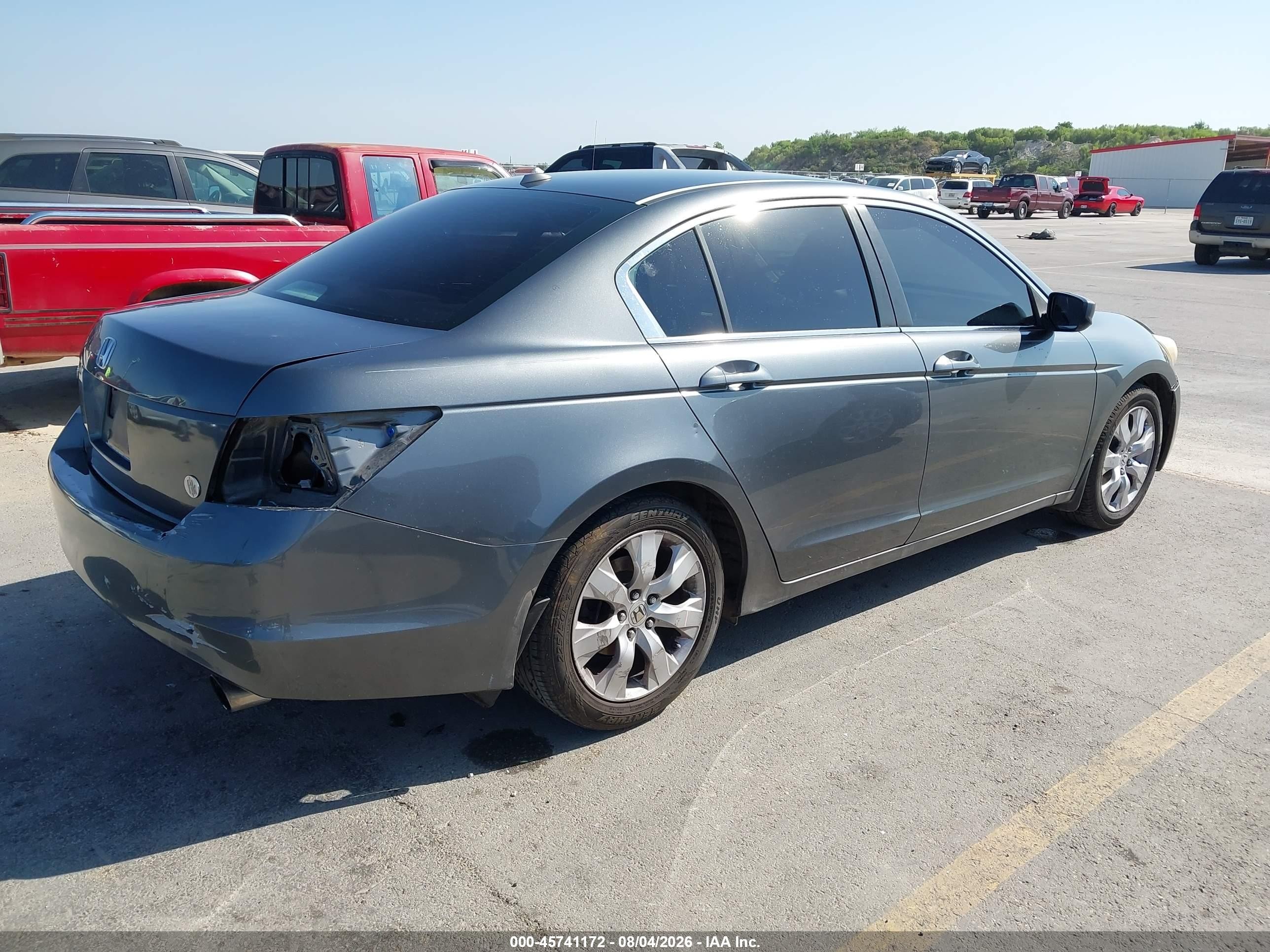 2010 Honda Accord 2.4 Ex-l Gray vin: 1HGCP2F81AA148561