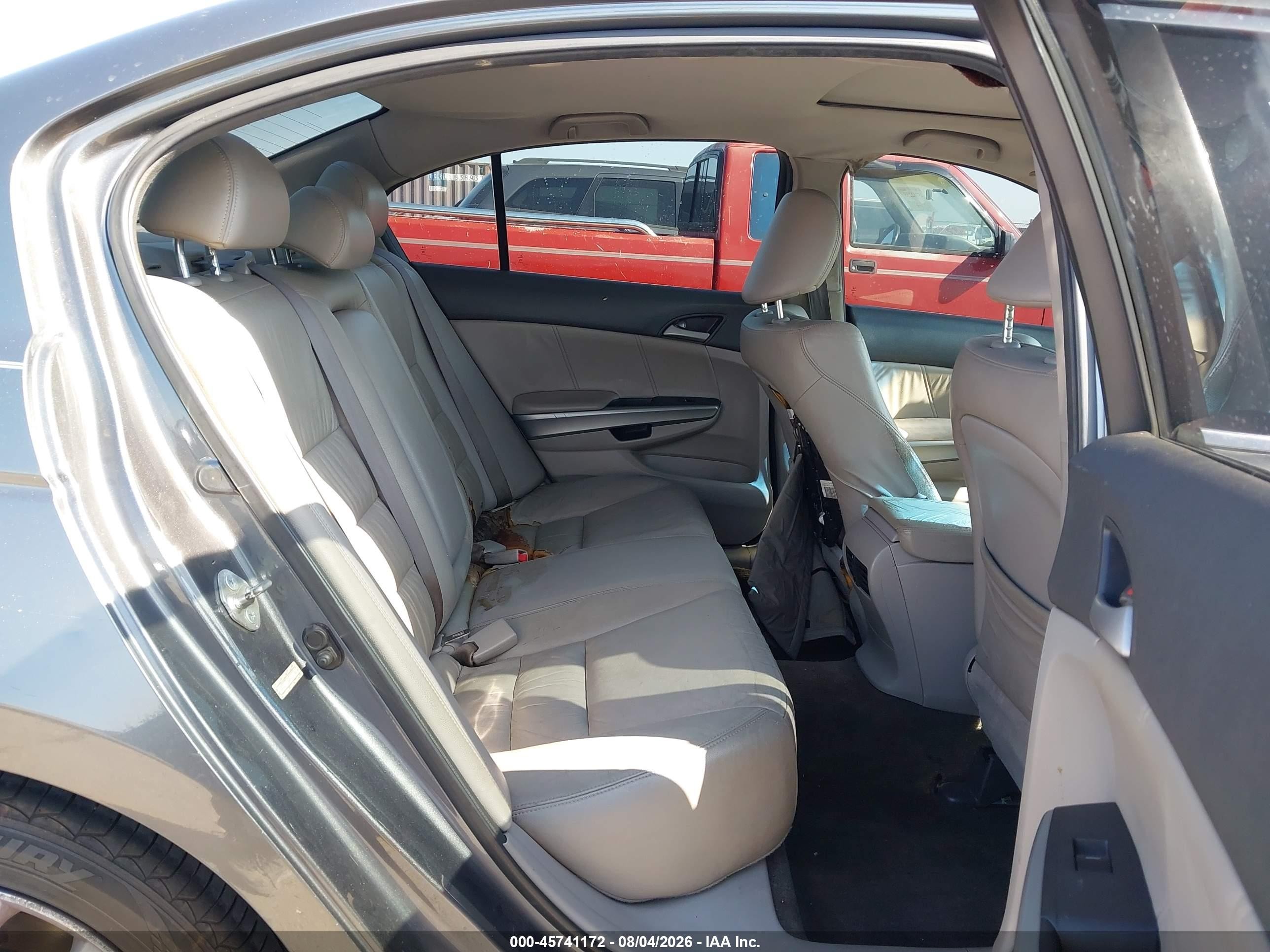 2010 Honda Accord 2.4 Ex-l Gray vin: 1HGCP2F81AA148561