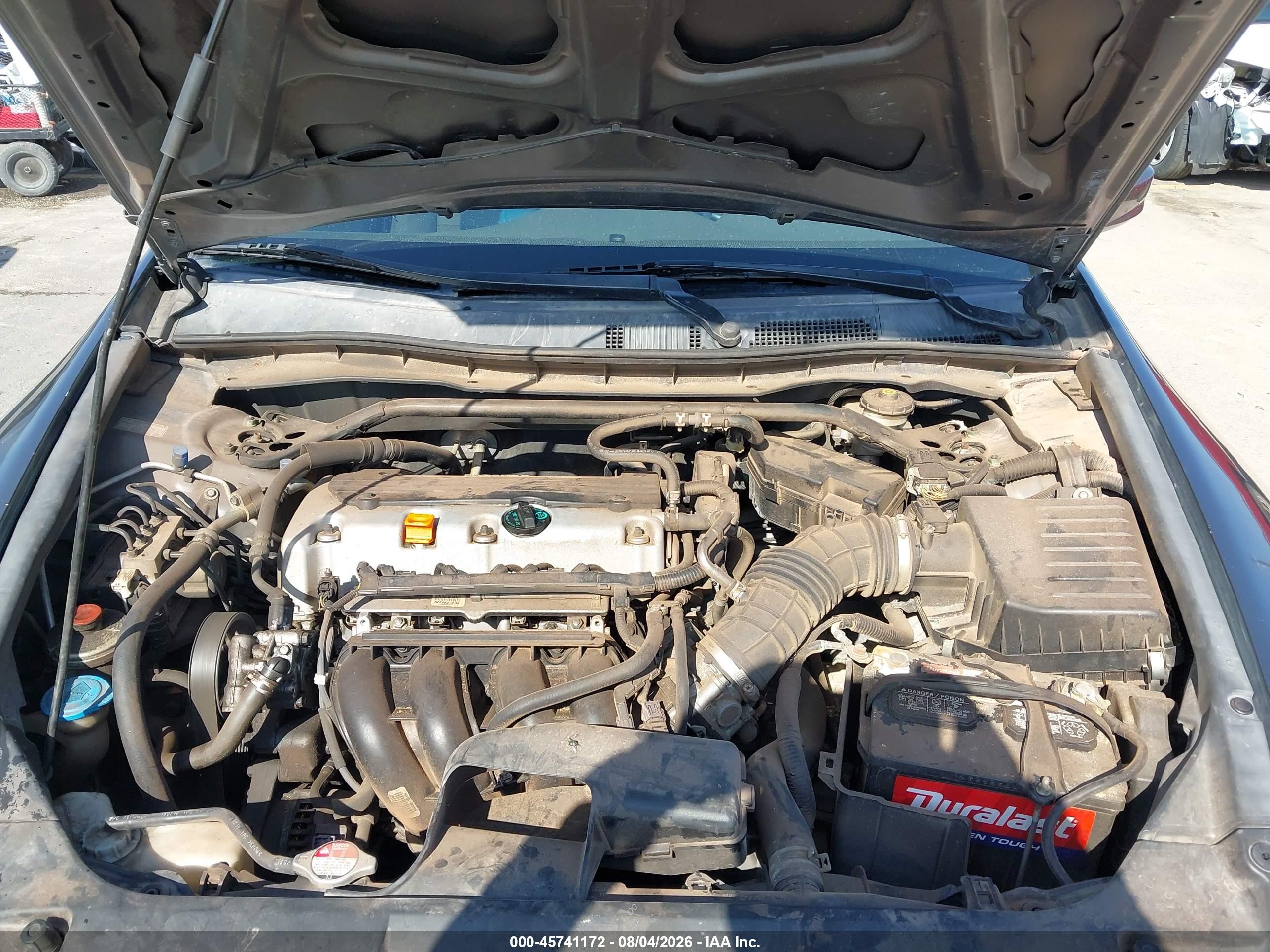 2010 Honda Accord 2.4 Ex-l Gray vin: 1HGCP2F81AA148561
