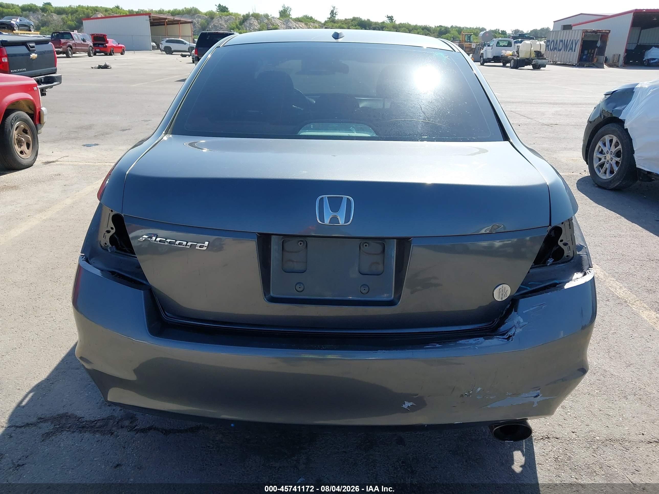 2010 Honda Accord 2.4 Ex-l Gray vin: 1HGCP2F81AA148561
