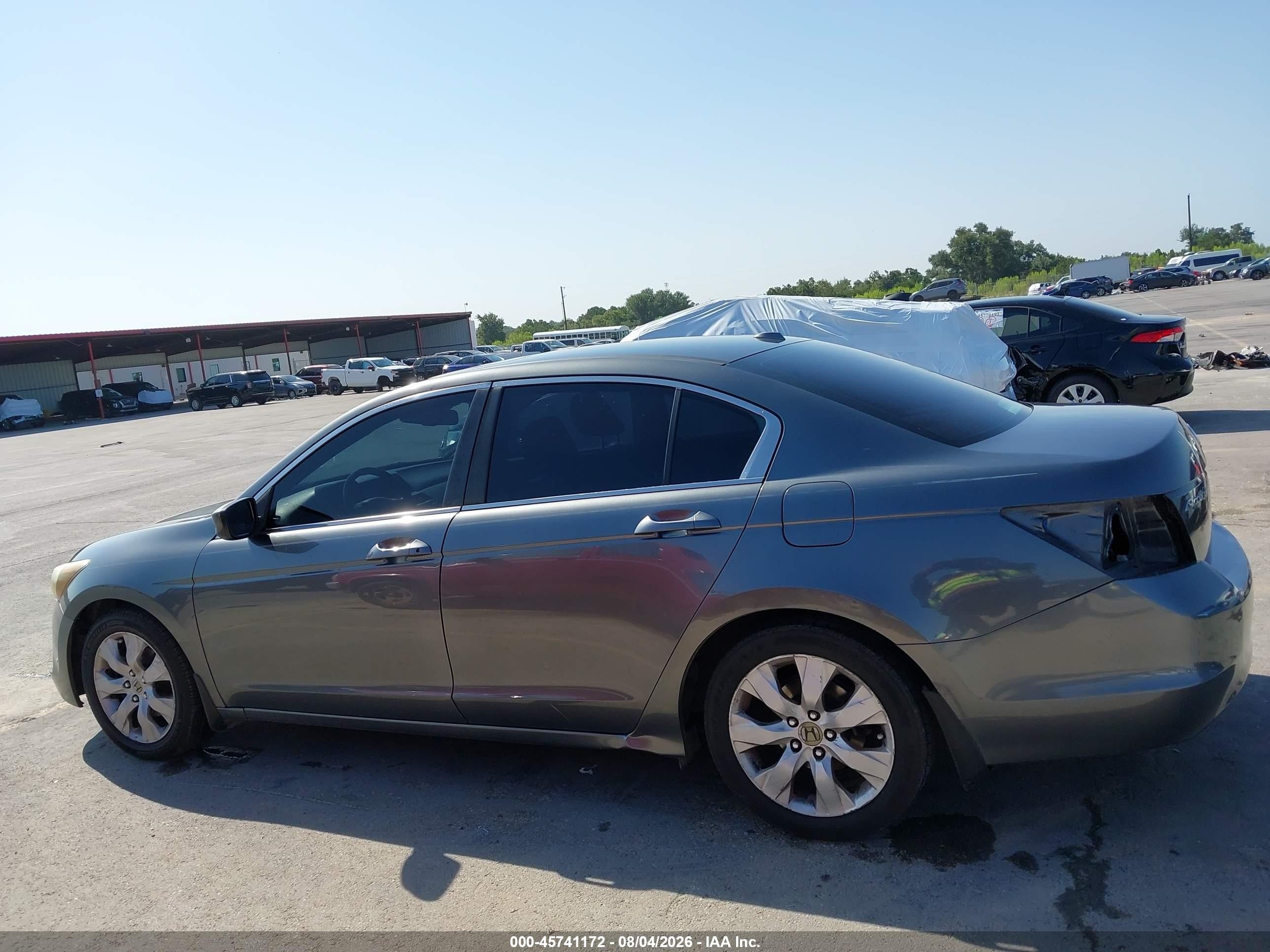 2010 Honda Accord 2.4 Ex-l Gray vin: 1HGCP2F81AA148561
