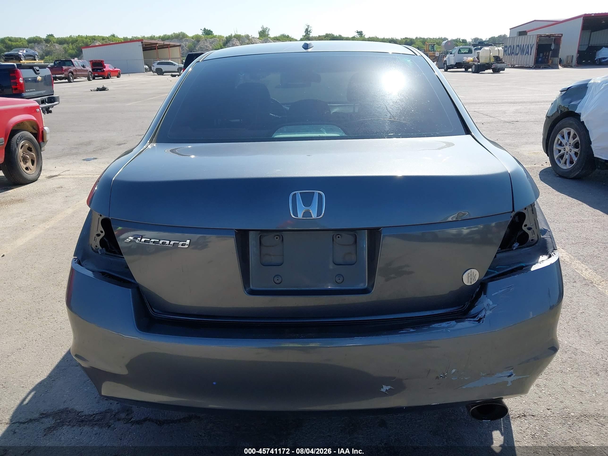 2010 Honda Accord 2.4 Ex-l Gray vin: 1HGCP2F81AA148561