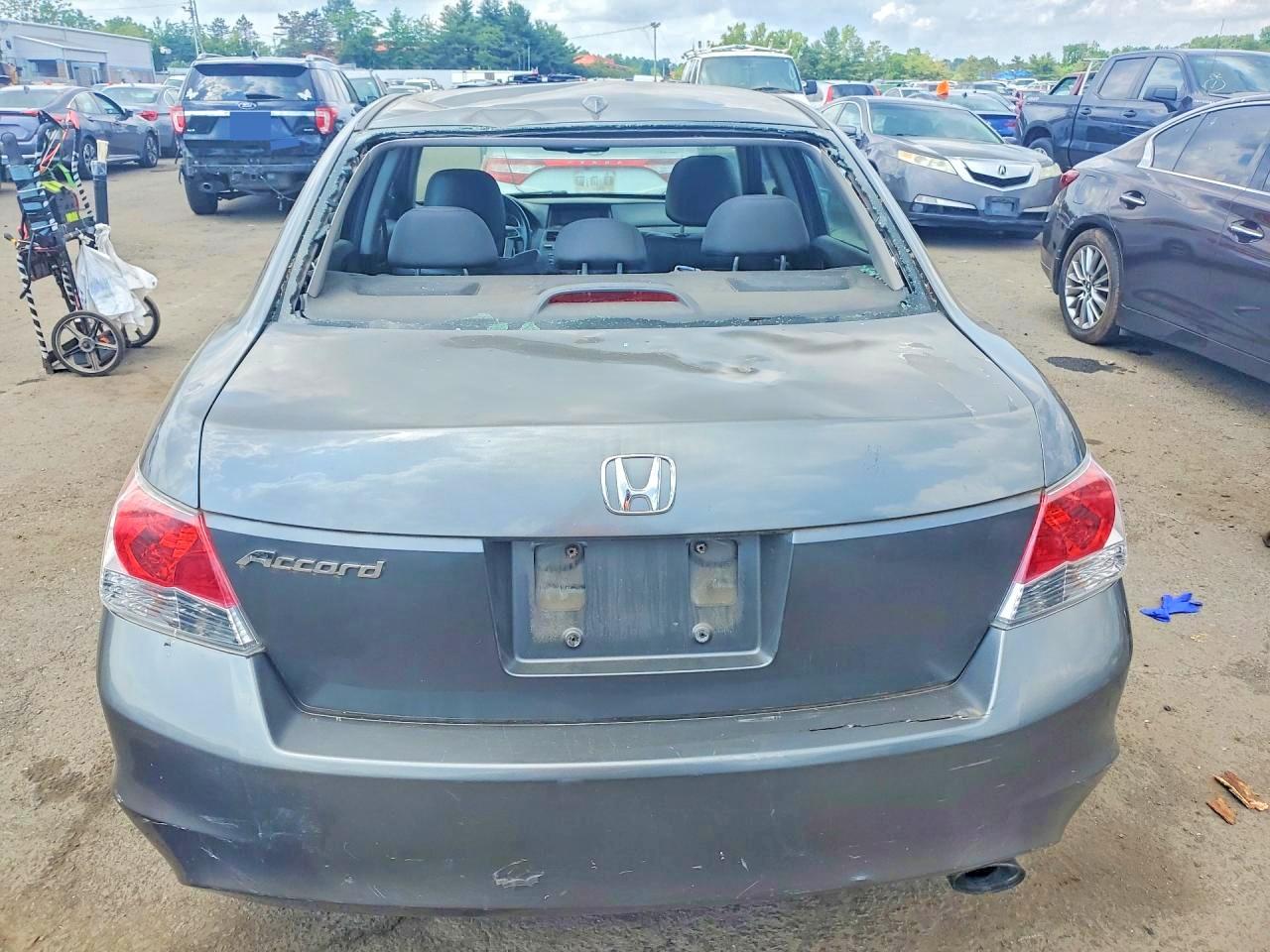 2010 Honda Accord Exl Серый vin: 1HGCP2F81AA150939