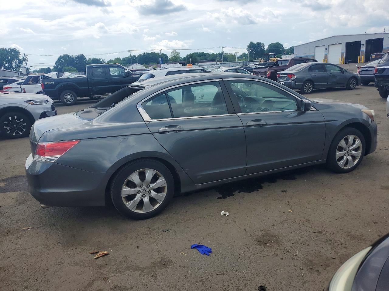 2010 Honda Accord Exl Серый vin: 1HGCP2F81AA150939