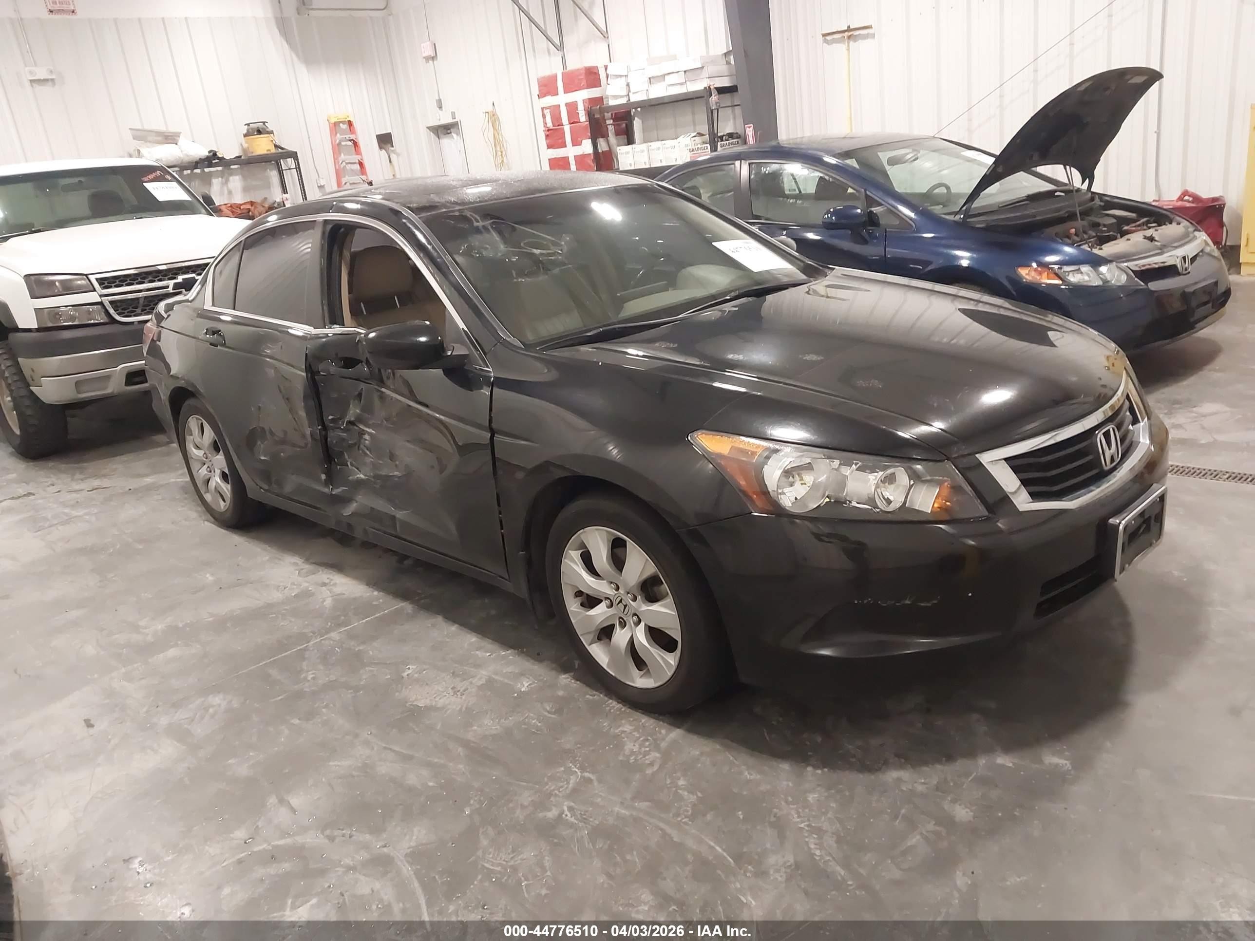2010 Honda Accord 2.4 Ex-l Black vin: 1HGCP2F81AA157891