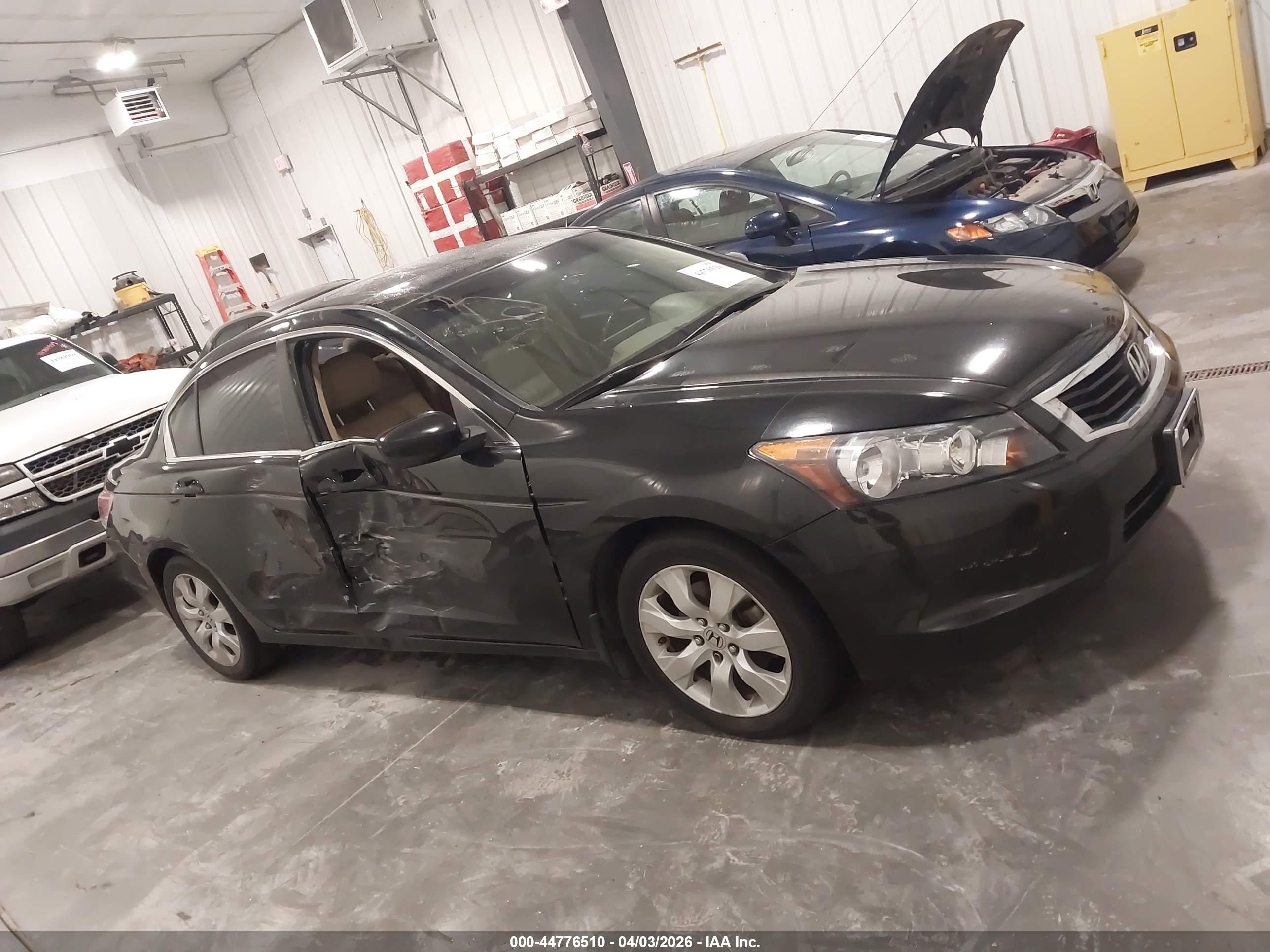 2010 Honda Accord 2.4 Ex-l Black vin: 1HGCP2F81AA157891