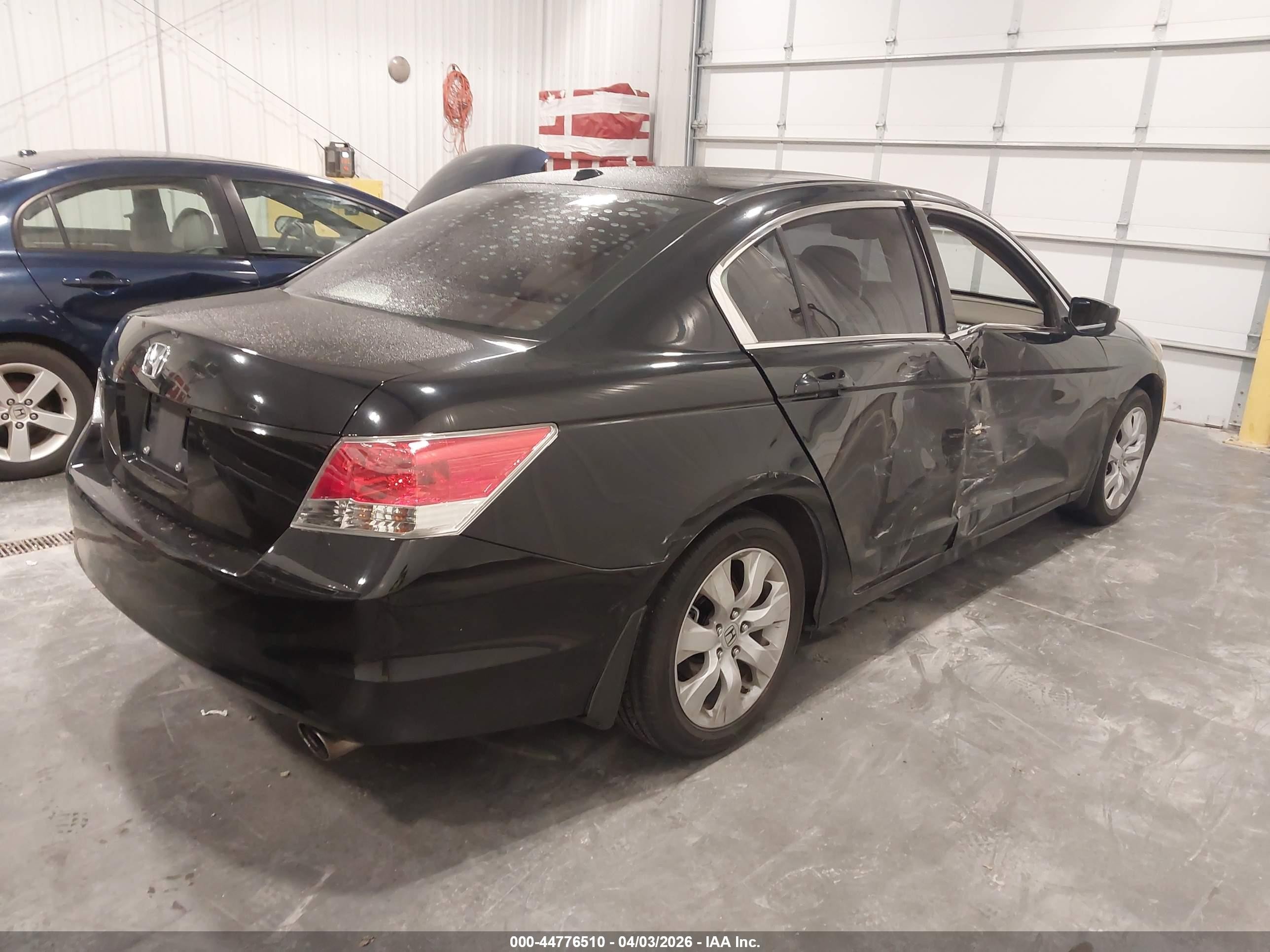 2010 Honda Accord 2.4 Ex-l Black vin: 1HGCP2F81AA157891
