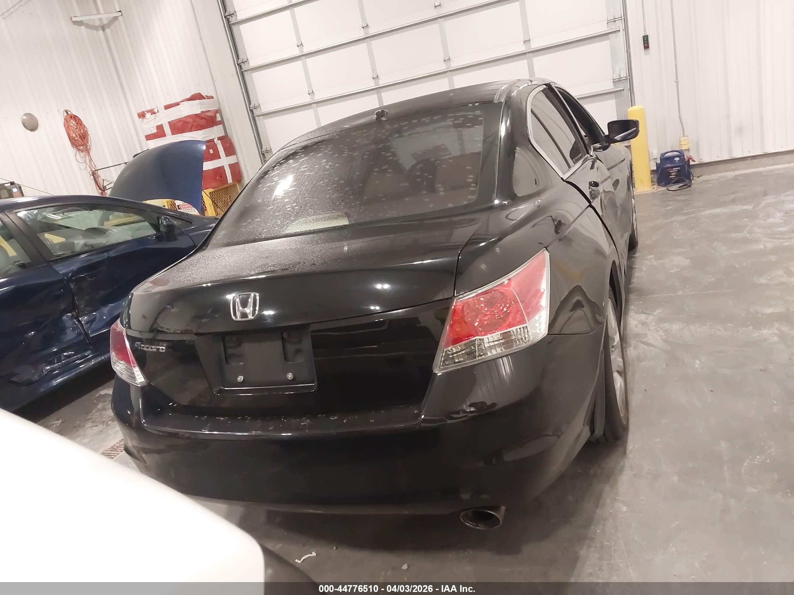 2010 Honda Accord 2.4 Ex-l Black vin: 1HGCP2F81AA157891