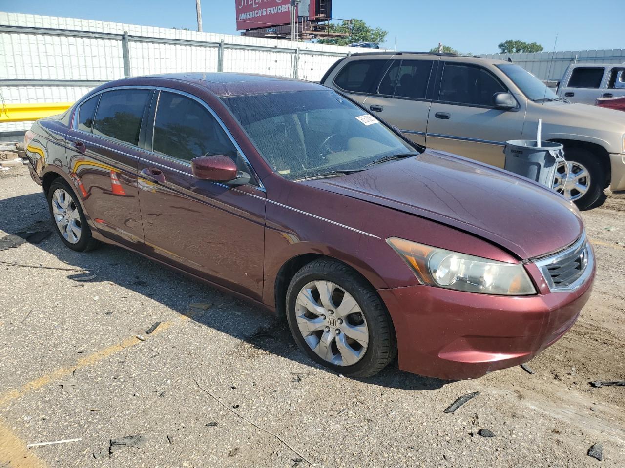 2010 Honda Accord Exl Maroon vin: 1HGCP2F81AA159446