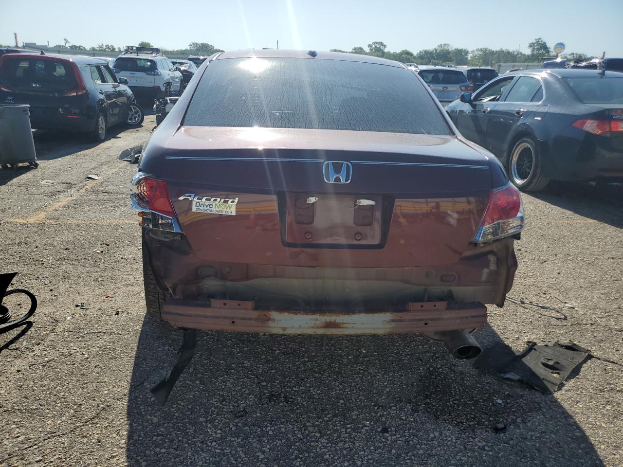 2010 Honda Accord Exl Maroon vin: 1HGCP2F81AA159446