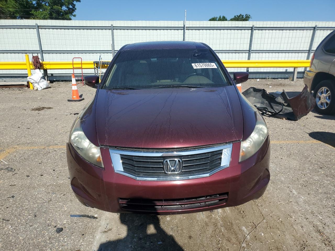 2010 Honda Accord Exl Maroon vin: 1HGCP2F81AA159446