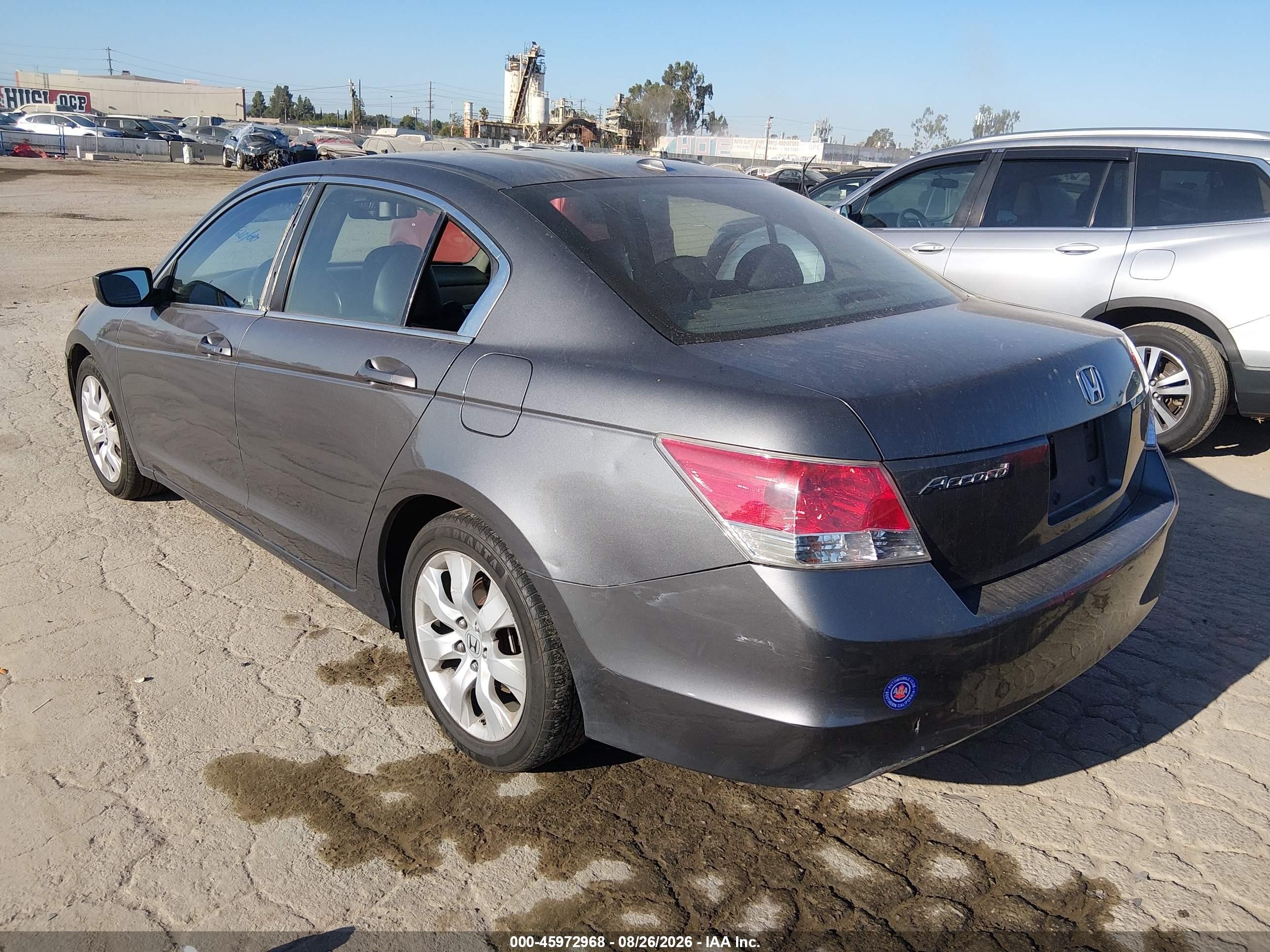 2010 Honda Accord 2.4 Ex-l Серый vin: 1HGCP2F81AA183584