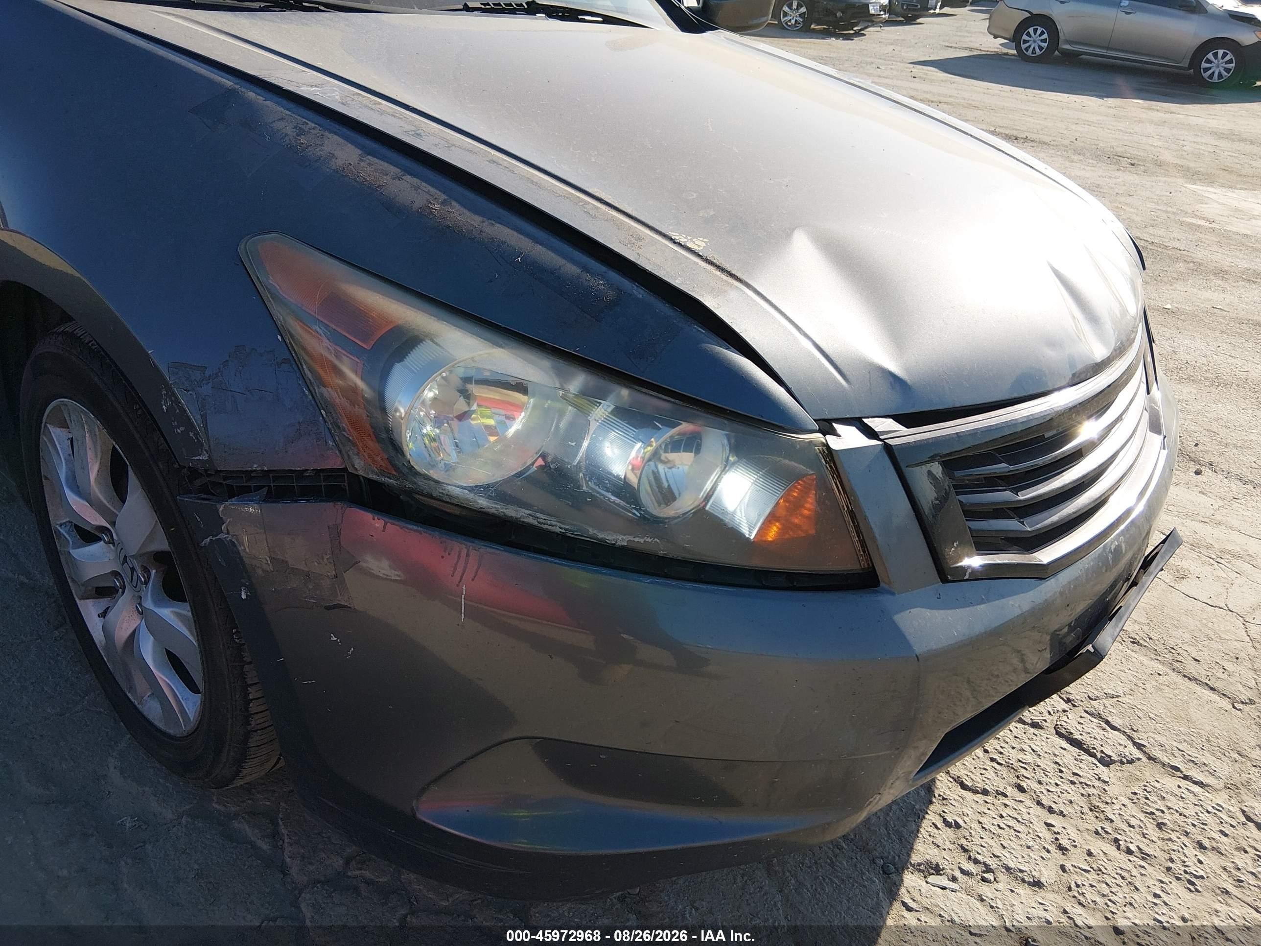 2010 Honda Accord 2.4 Ex-l Серый vin: 1HGCP2F81AA183584
