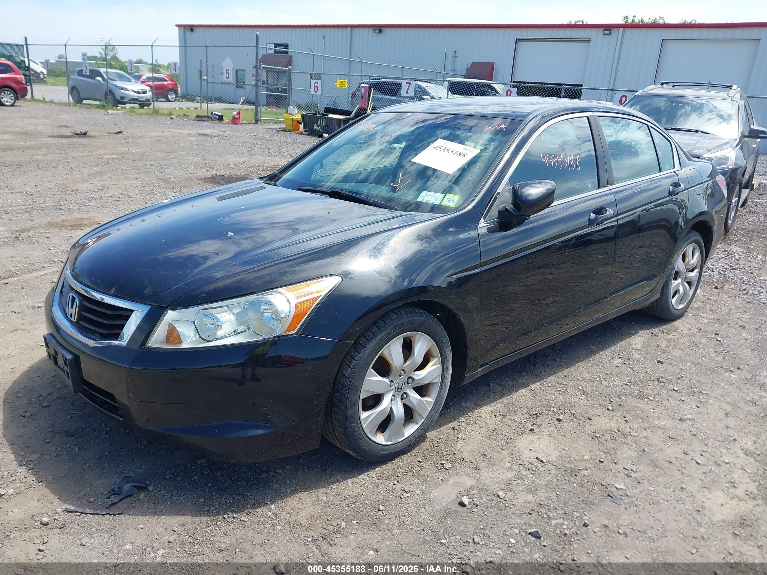 2010 Honda Accord 2.4 Ex-l Black vin: 1HGCP2F81AA188607