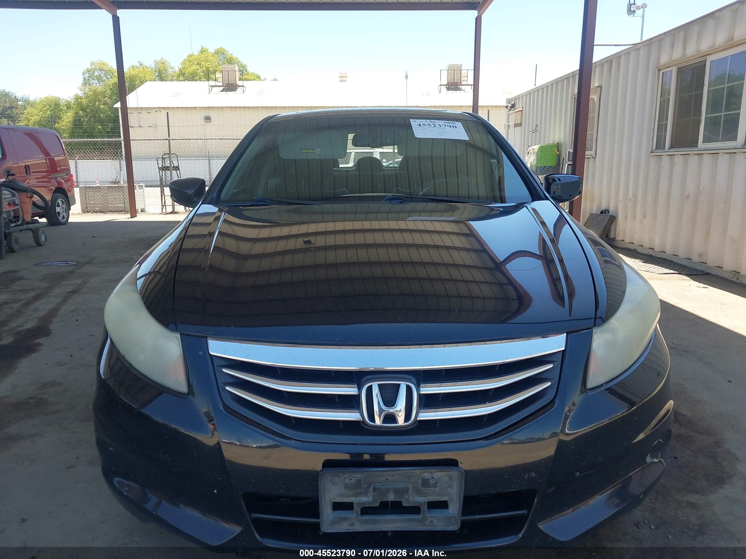2011 Honda Accord 2.4 Ex-l Black vin: 1HGCP2F81BA010052