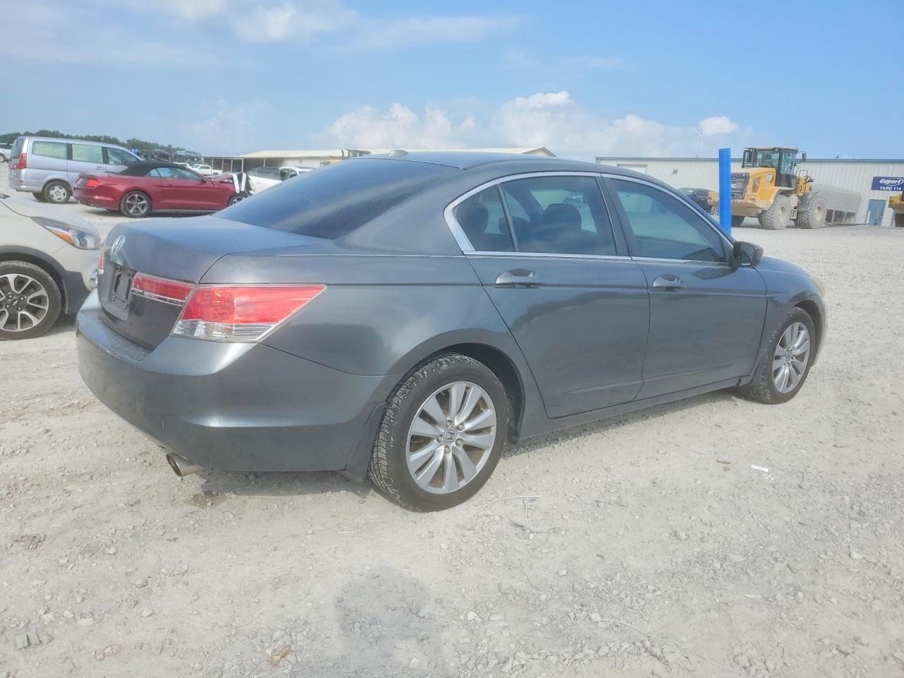 2011 Honda Accord Exl Gray vin: 1HGCP2F81BA049966