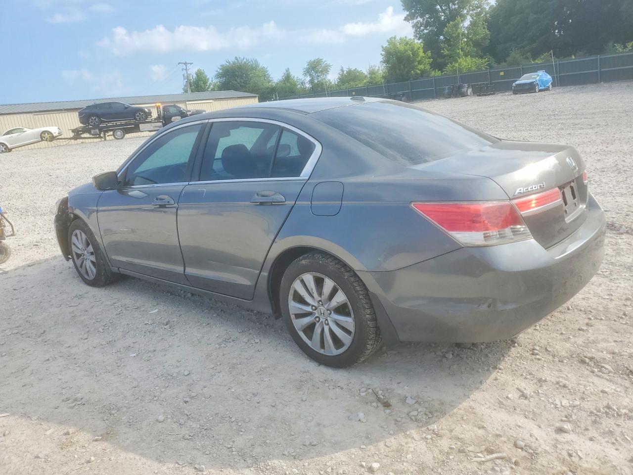 2011 Honda Accord Exl Gray vin: 1HGCP2F81BA049966