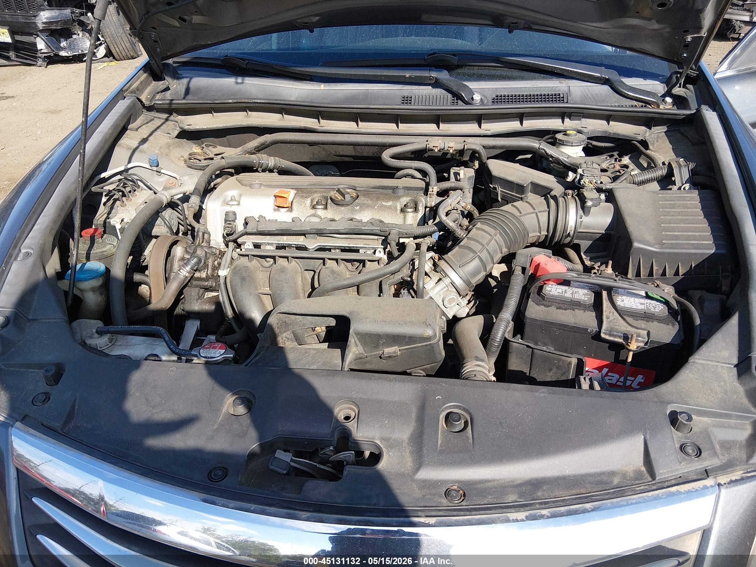 2011 Honda Accord 2.4 Ex-l Gray vin: 1HGCP2F81BA068906
