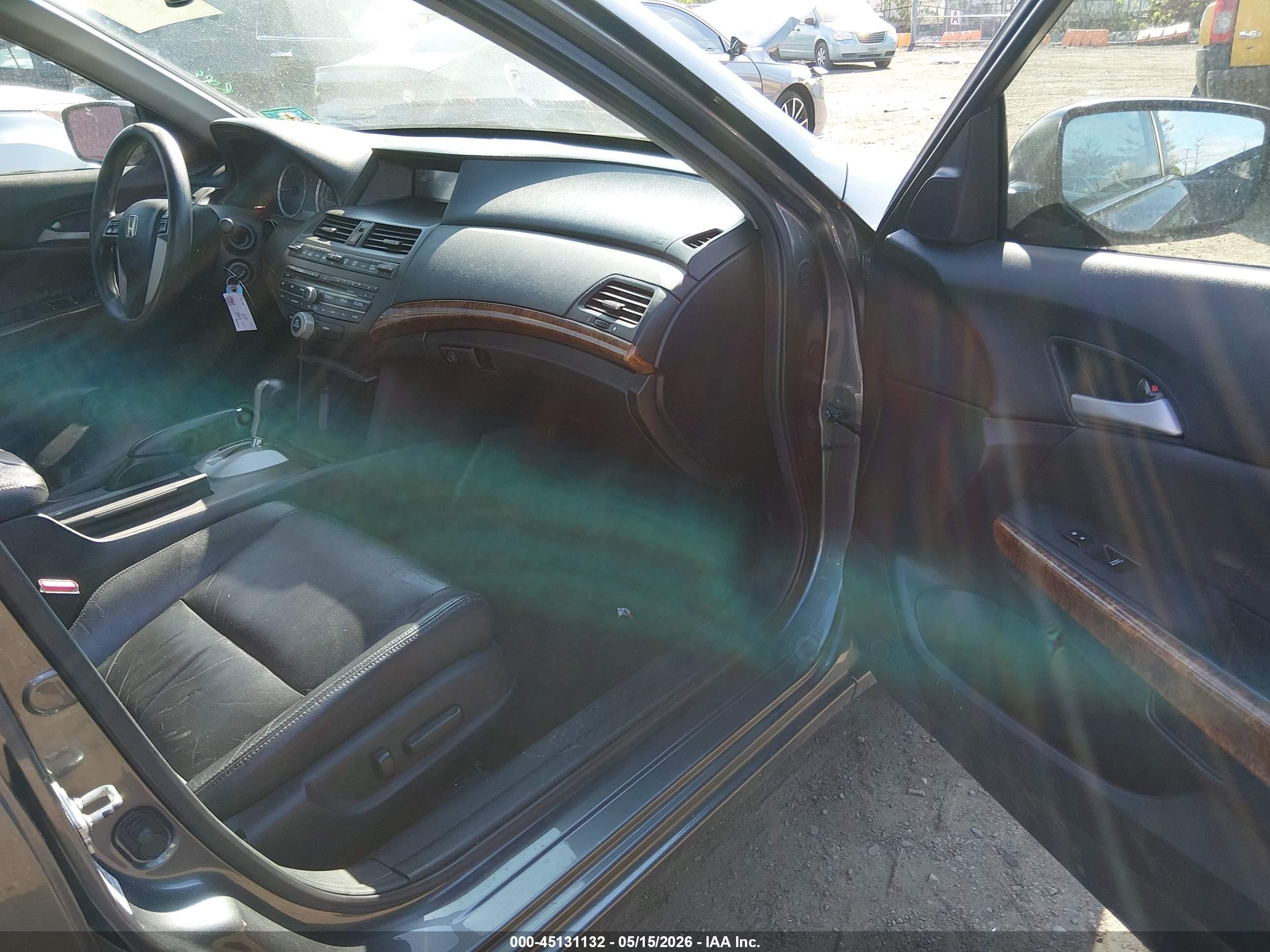 2011 Honda Accord 2.4 Ex-l Gray vin: 1HGCP2F81BA068906