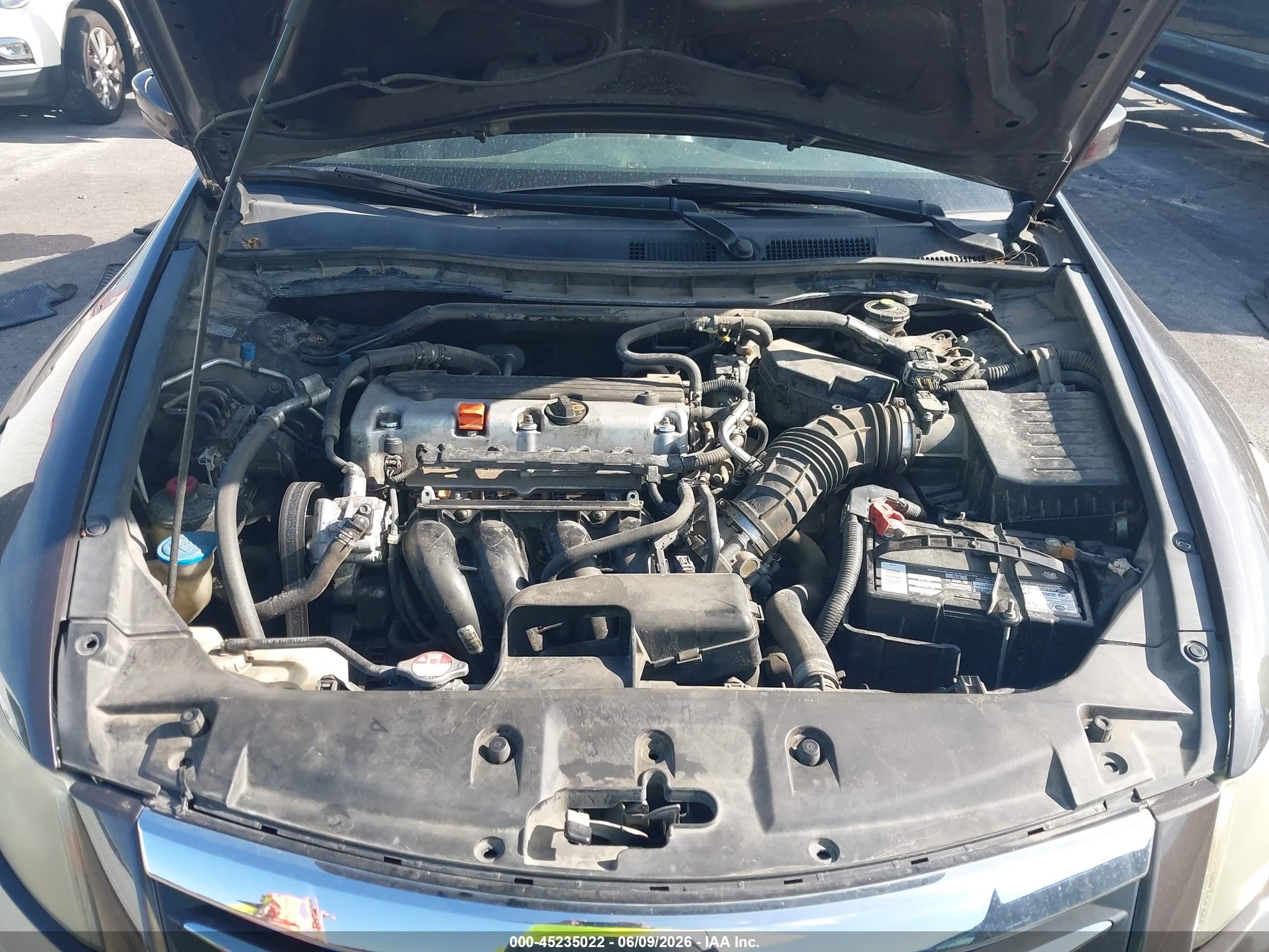 2011 Honda Accord 2.4 Ex-l Фиолетовый vin: 1HGCP2F81BA072227