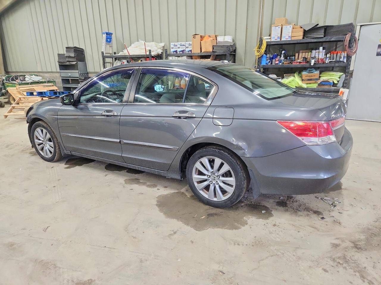2011 Honda Accord Exl Gray vin: 1HGCP2F81BA079095