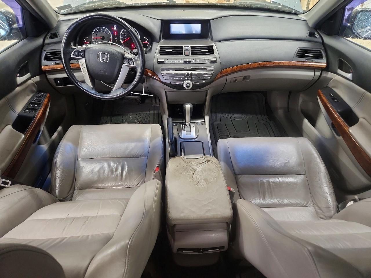 2011 Honda Accord Exl Gray vin: 1HGCP2F81BA079095