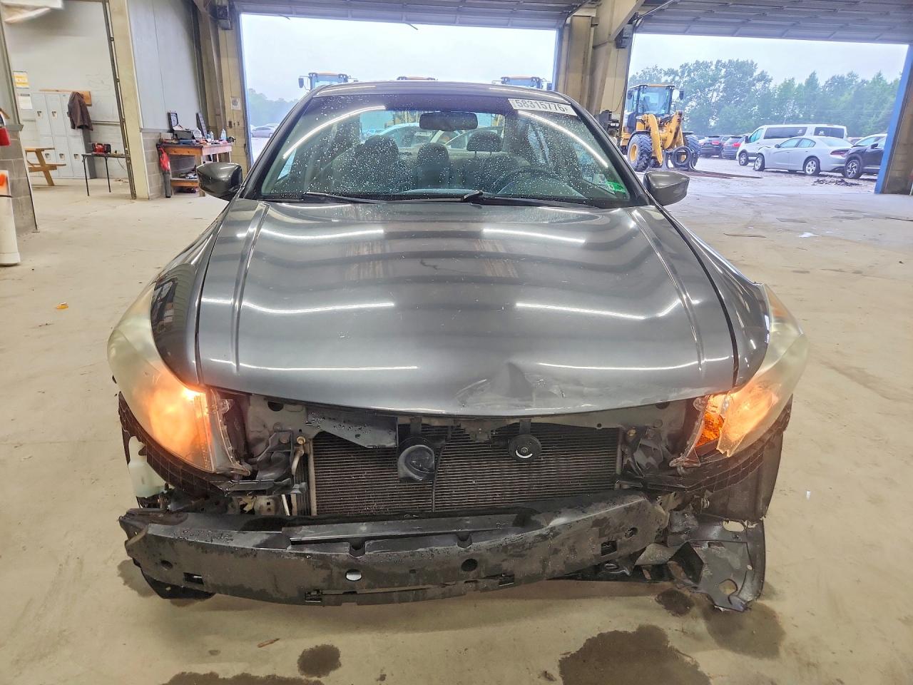 2011 Honda Accord Exl Gray vin: 1HGCP2F81BA079095
