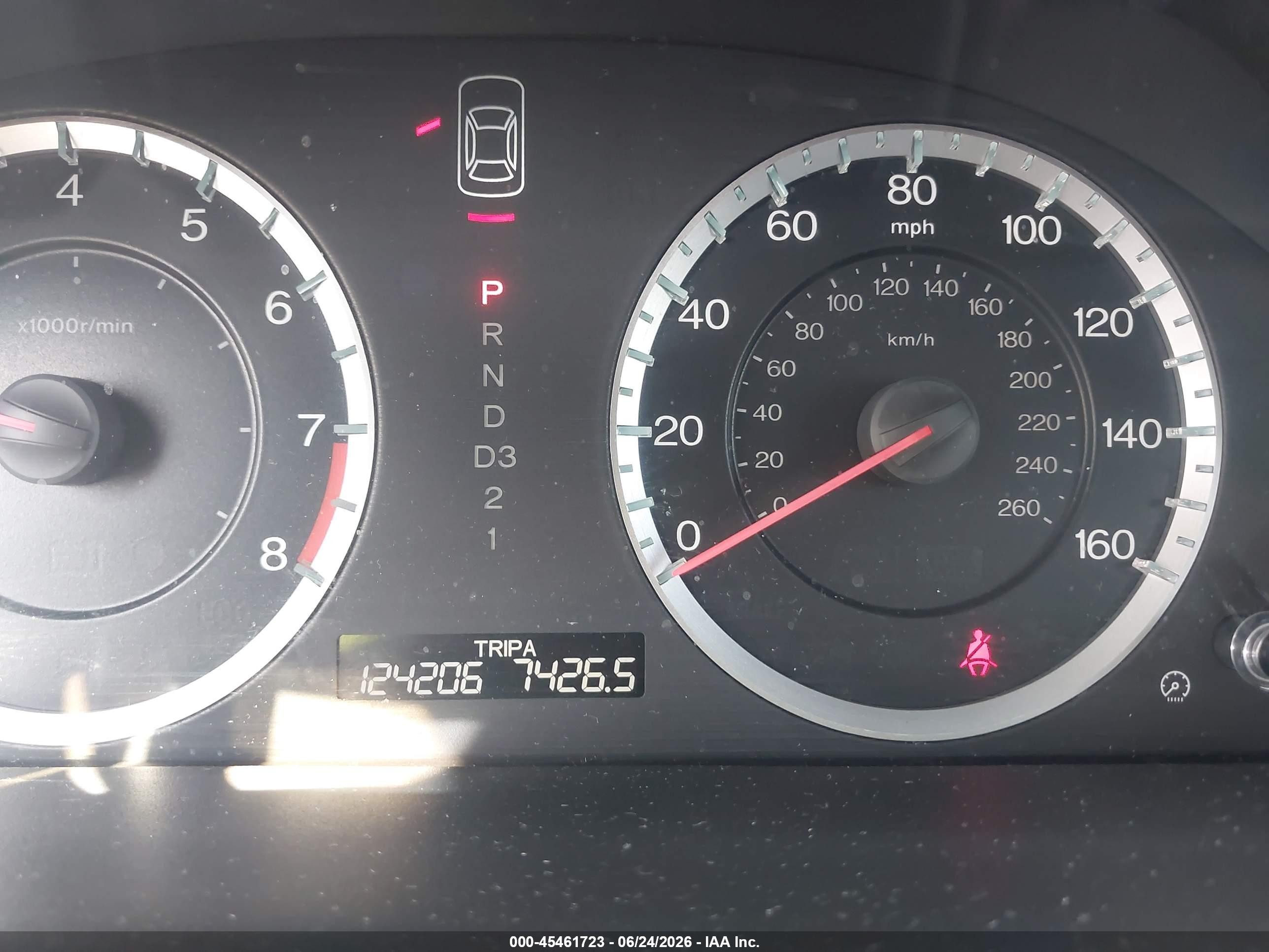 2011 Honda Accord 2.4 Ex-l Gray vin: 1HGCP2F81BA079873