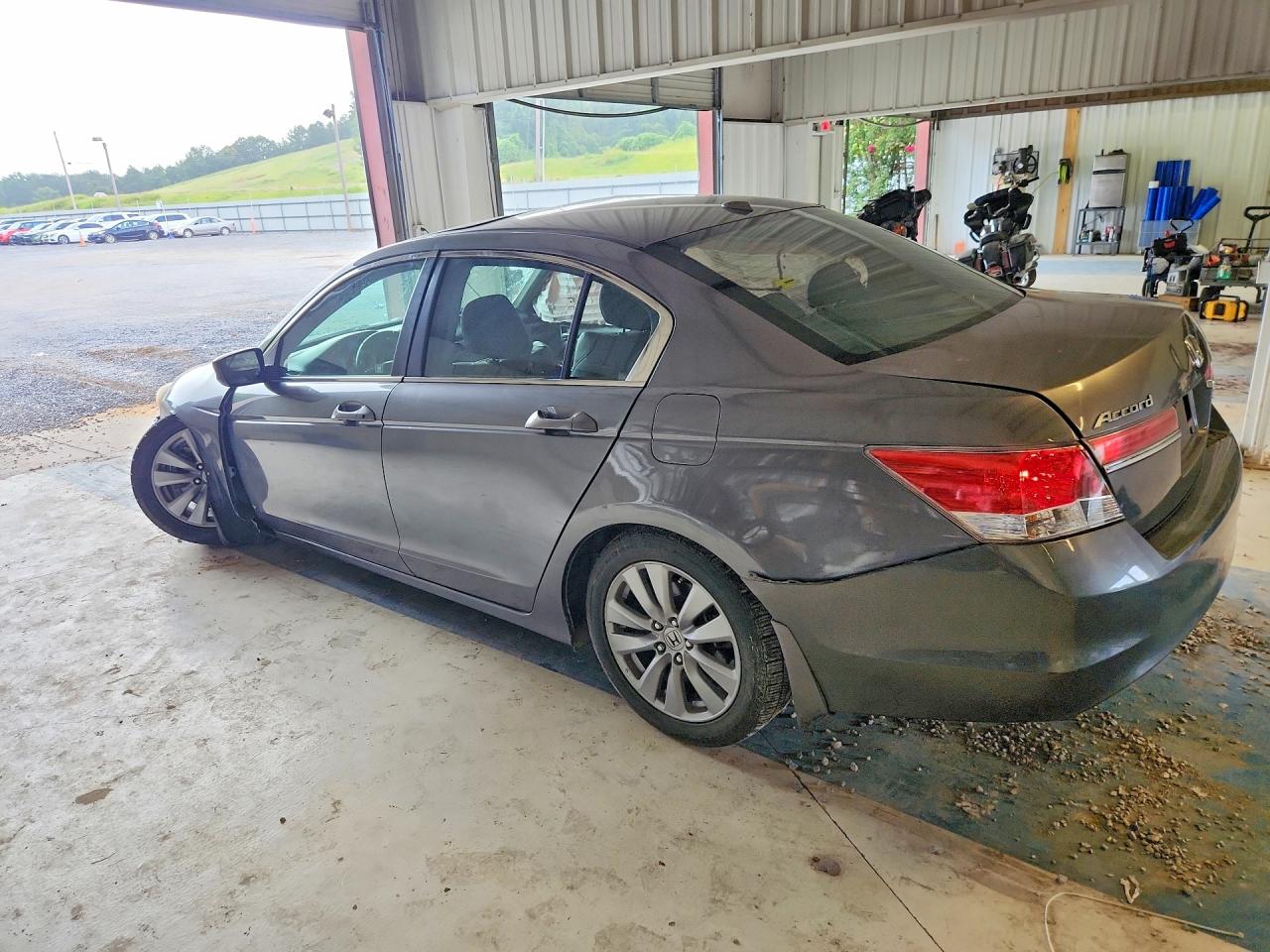 2011 Honda Accord Exl Gray vin: 1HGCP2F81BA083731