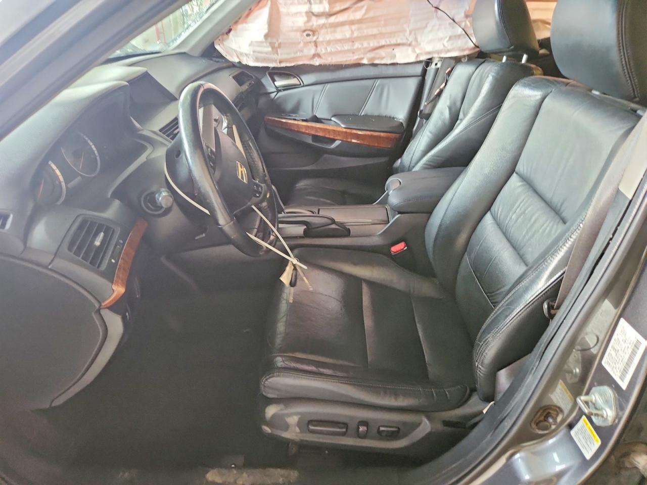 2011 Honda Accord Exl Gray vin: 1HGCP2F81BA083731