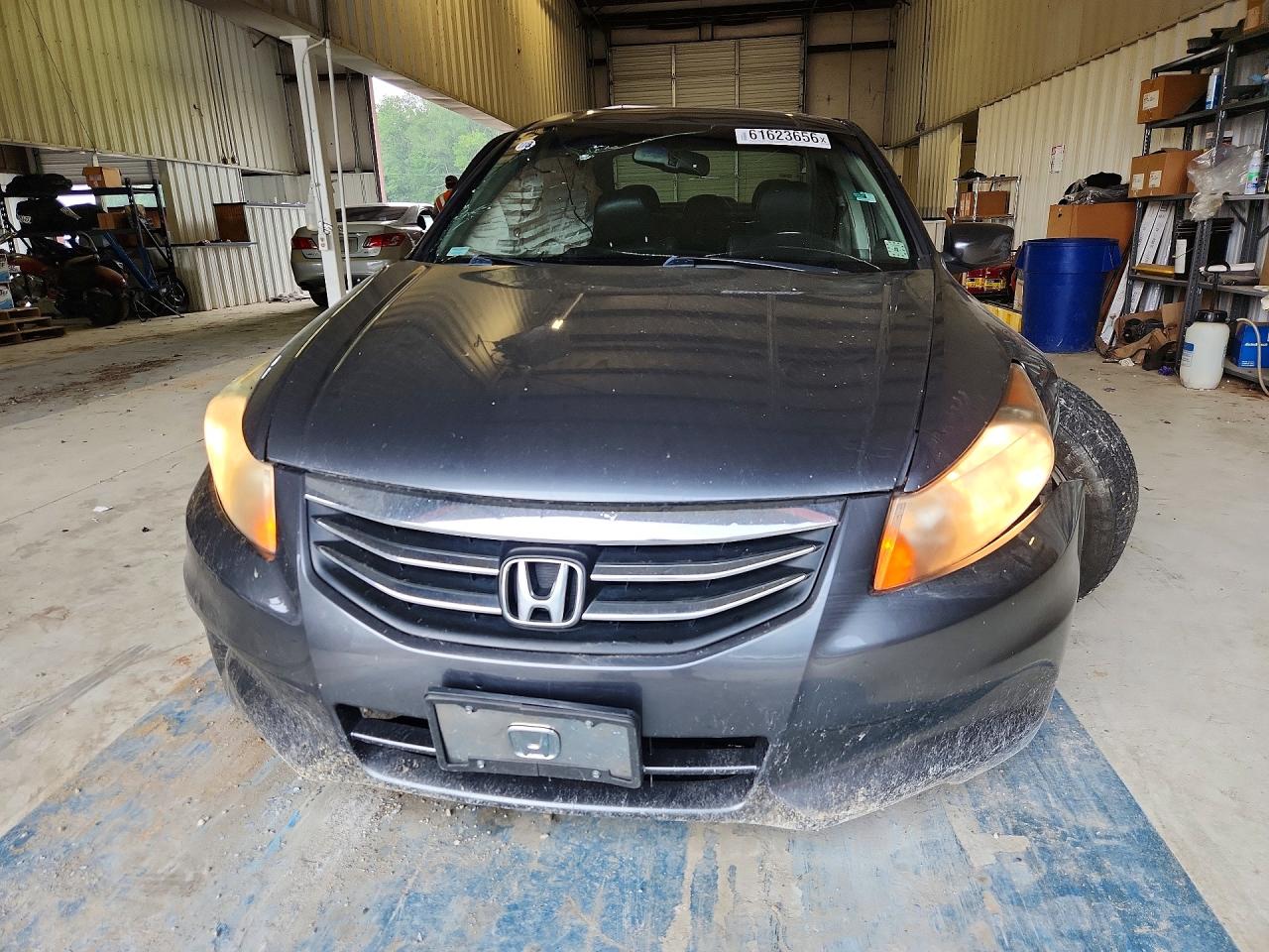 2011 Honda Accord Exl Gray vin: 1HGCP2F81BA083731